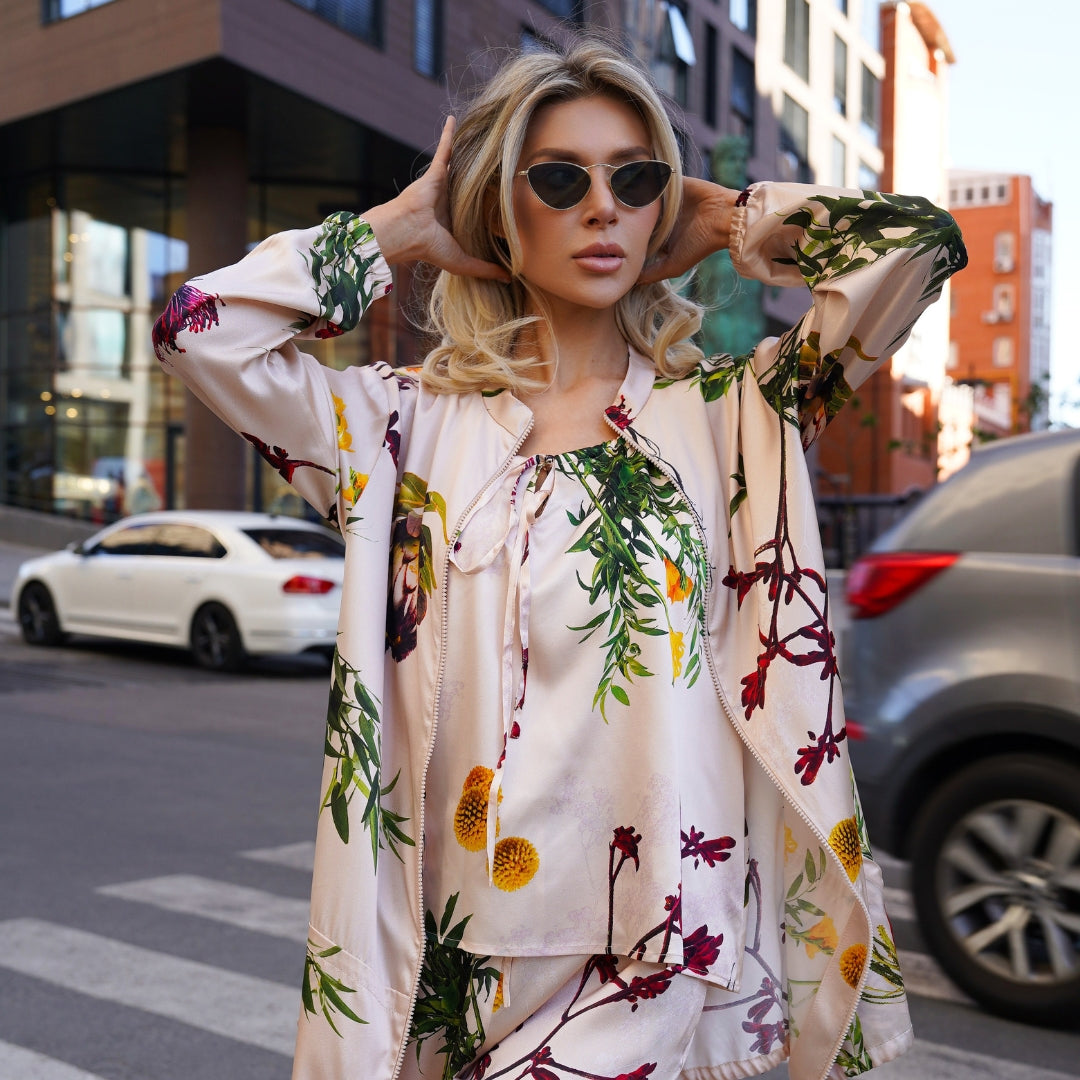 Designer Silk Pyjamas: The Ornament of Your Femininity from Nokaya