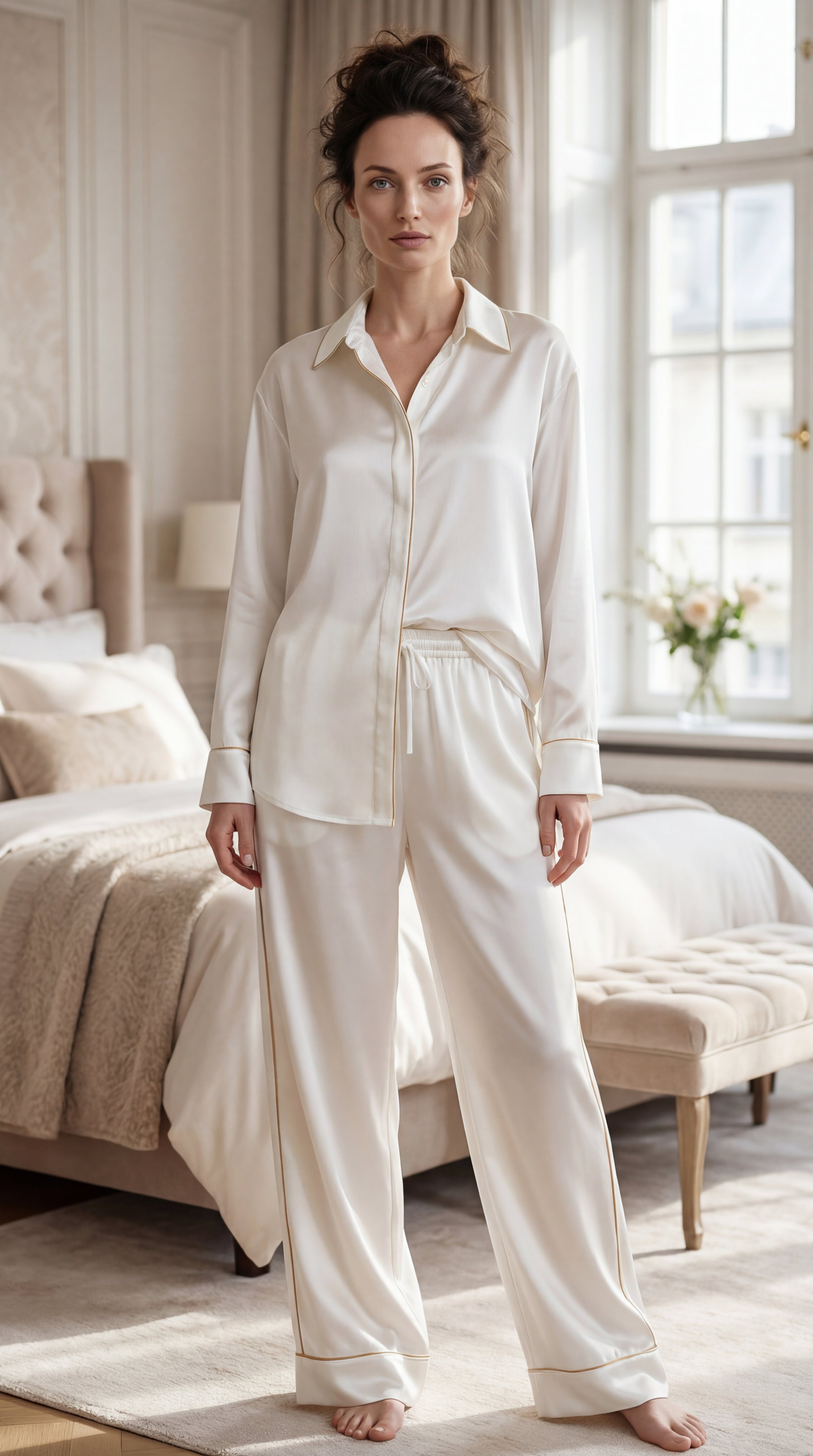 The Lady Silk Set Ivory