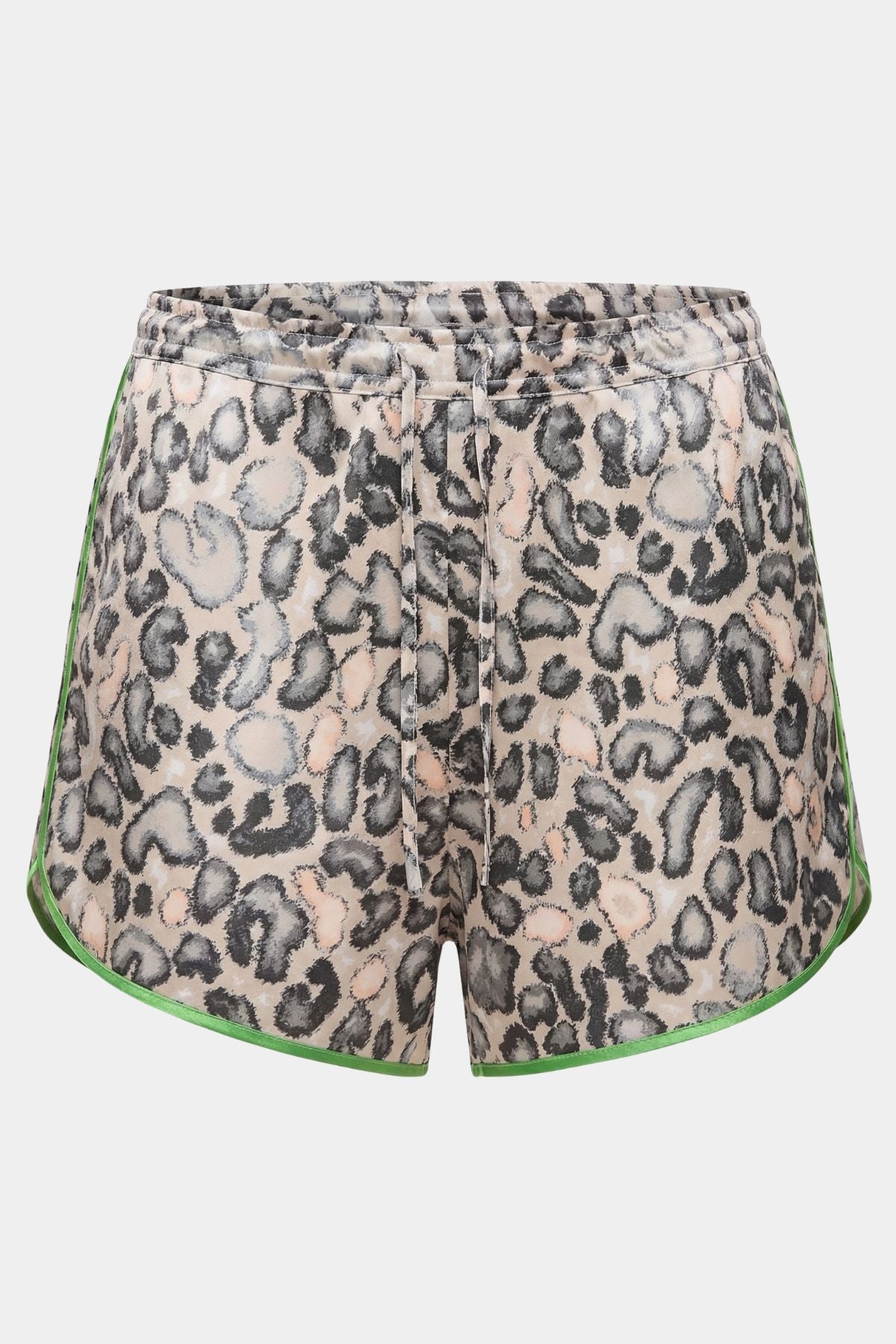 Silk Shorts Animal Print
