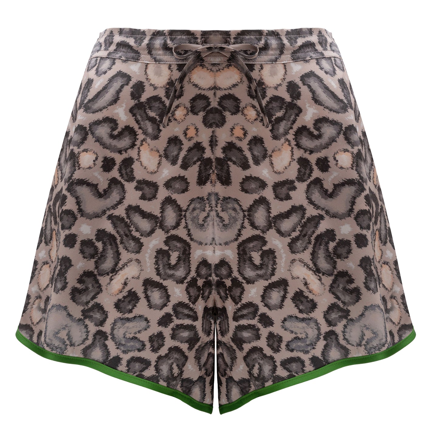 Silk Shorts Animal Print