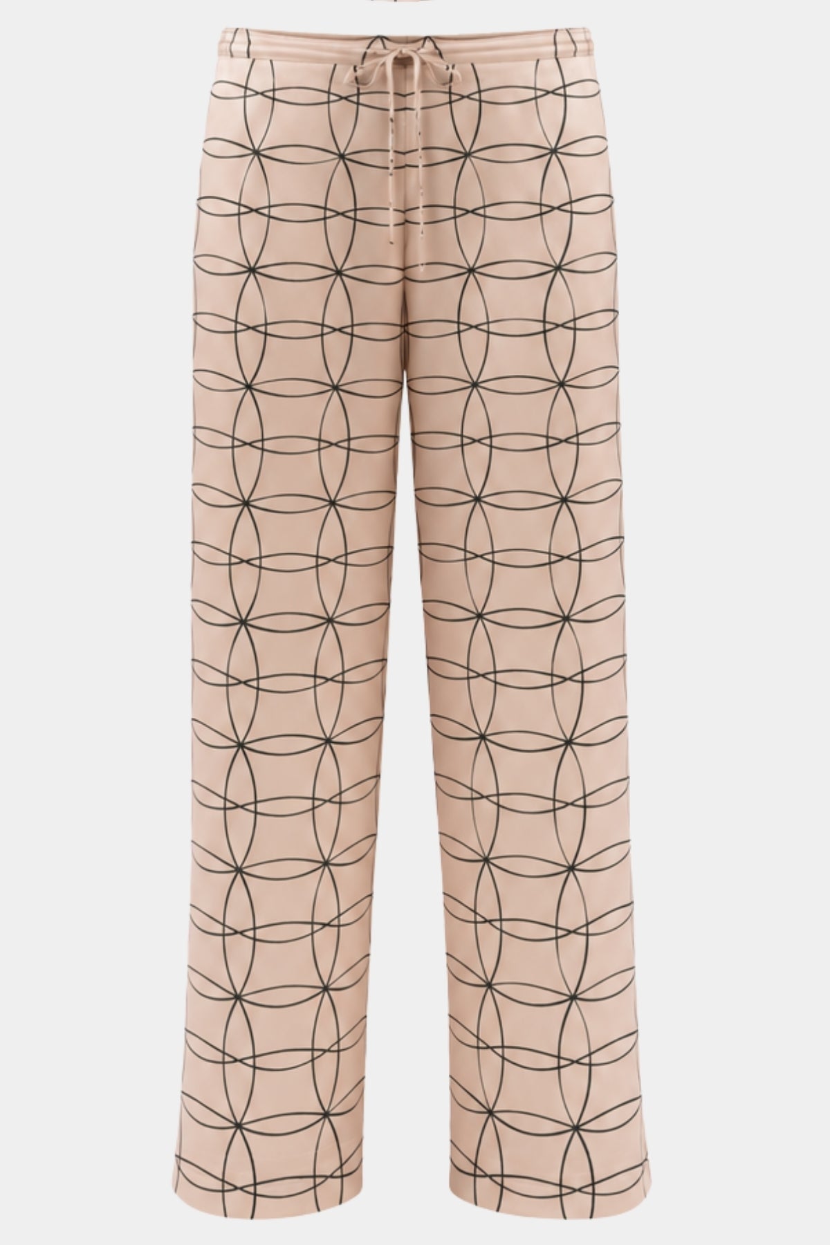 Pink Silk Trousers Neo Geo