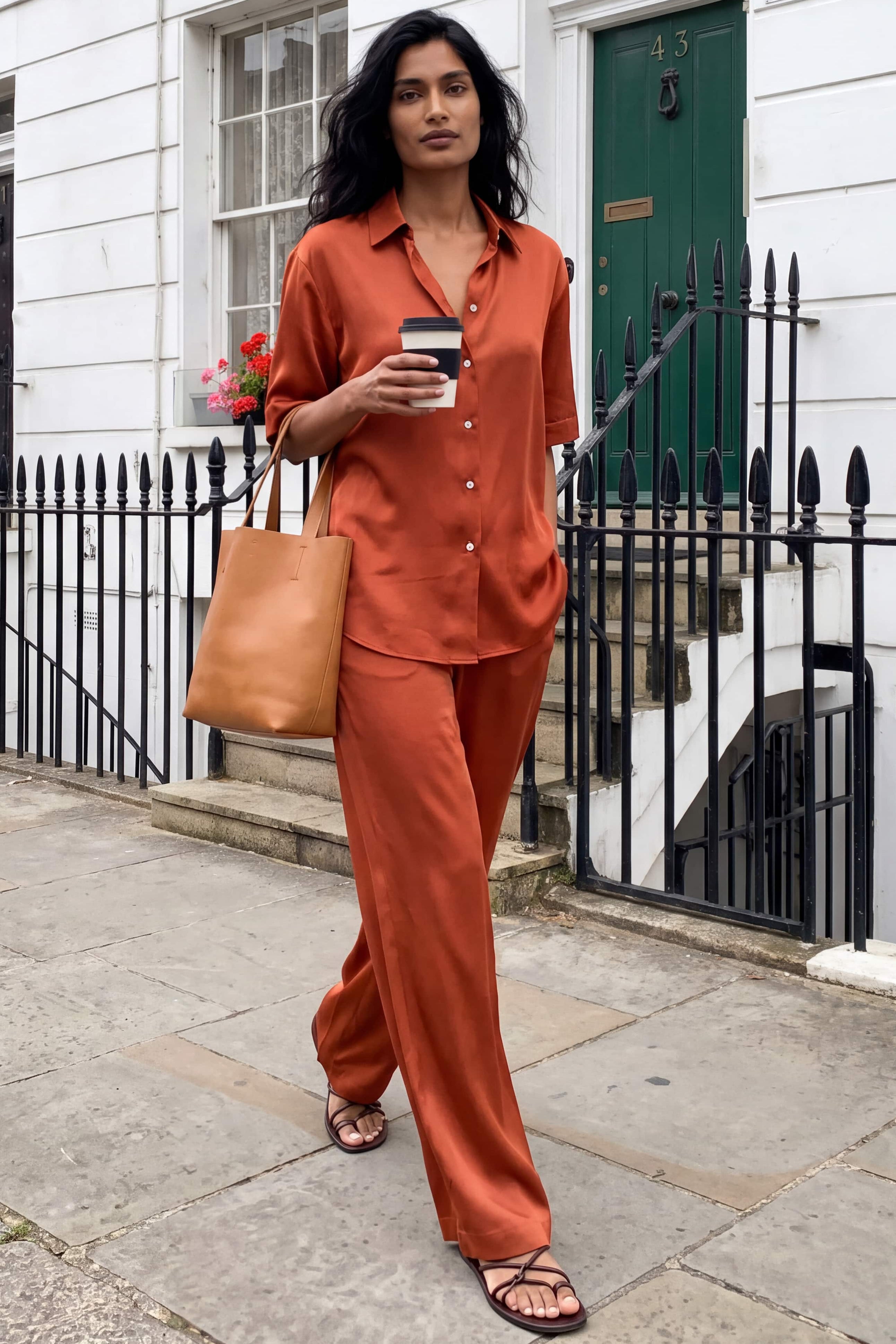 Amber Silk Shirt The Lady