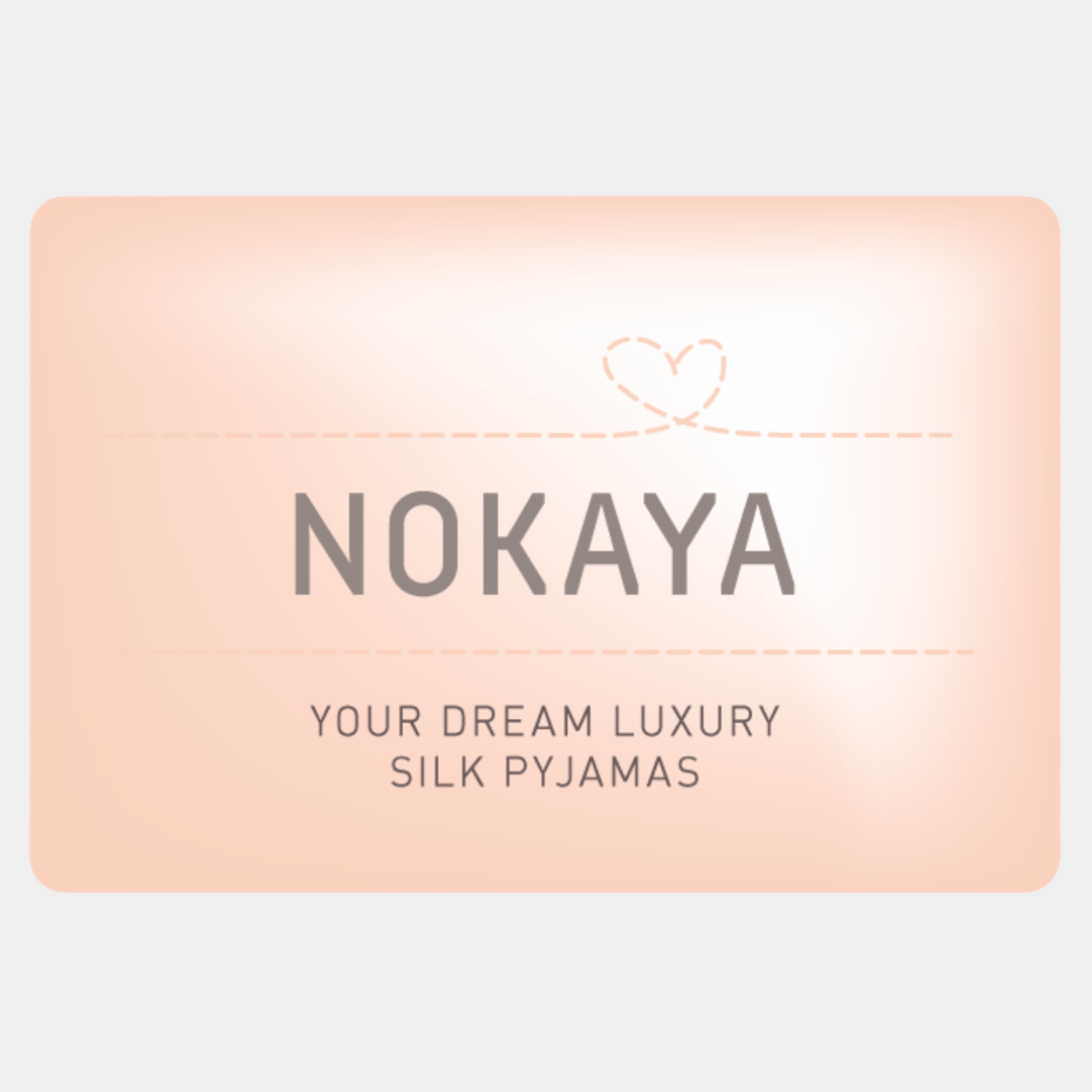 YOUR DREAM LUXURY SILK PYJAMAS e-GIFT CARD