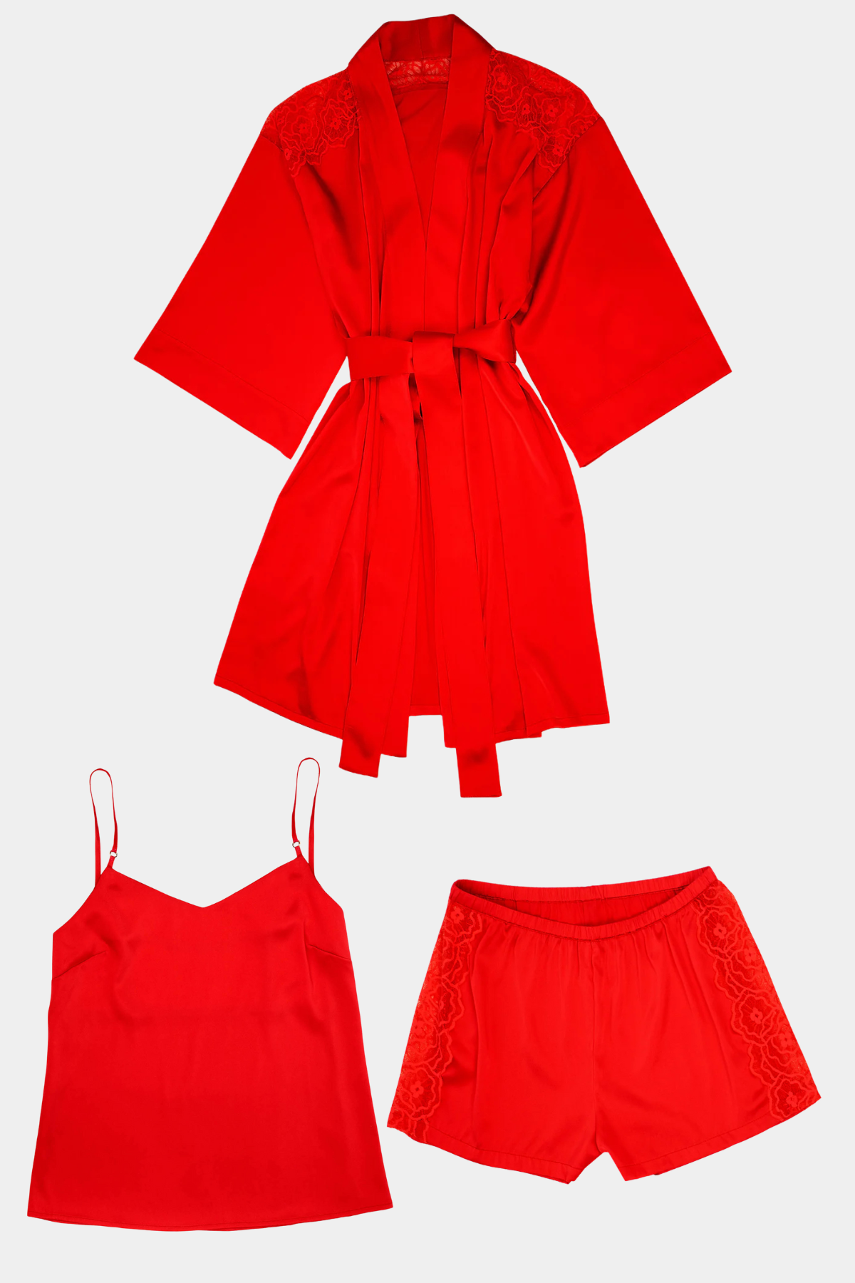 SILK SLEEP RED PASSION BUNDLE