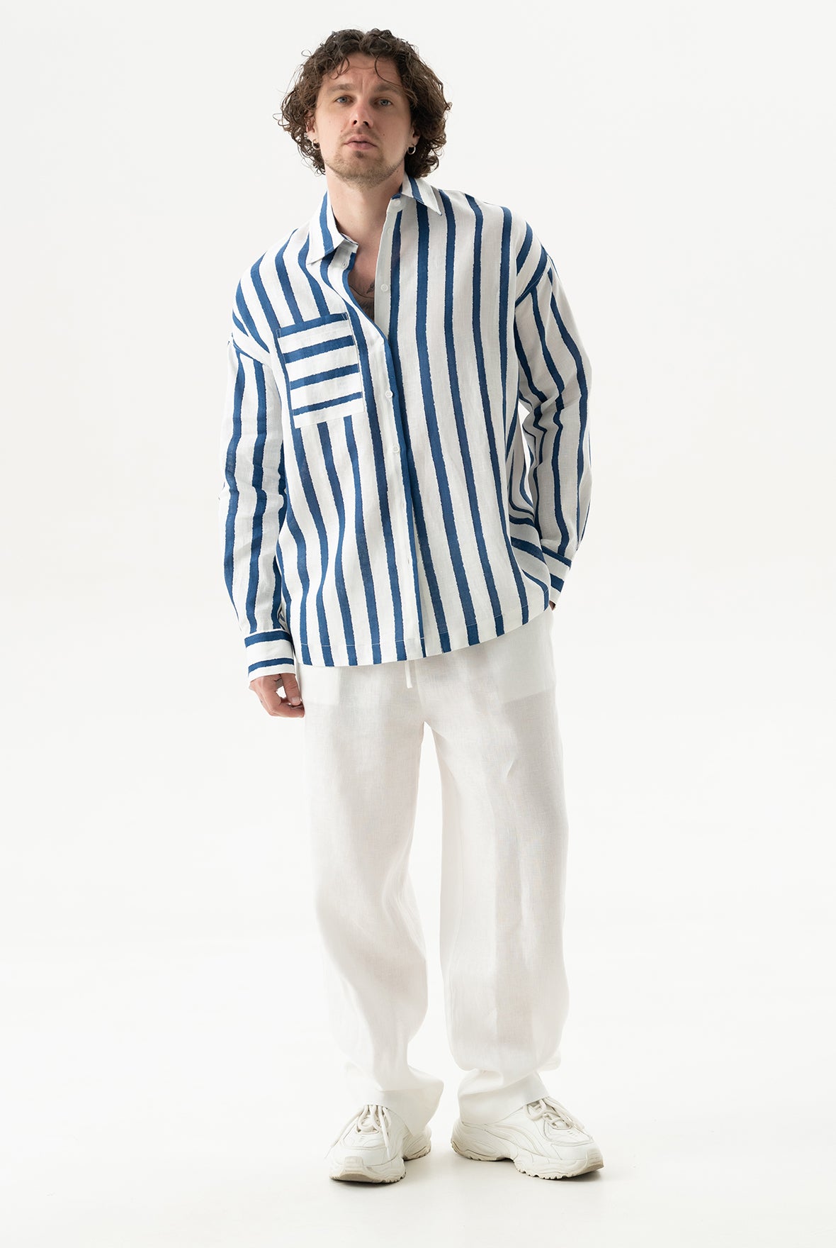 Linen Spirit Pants White