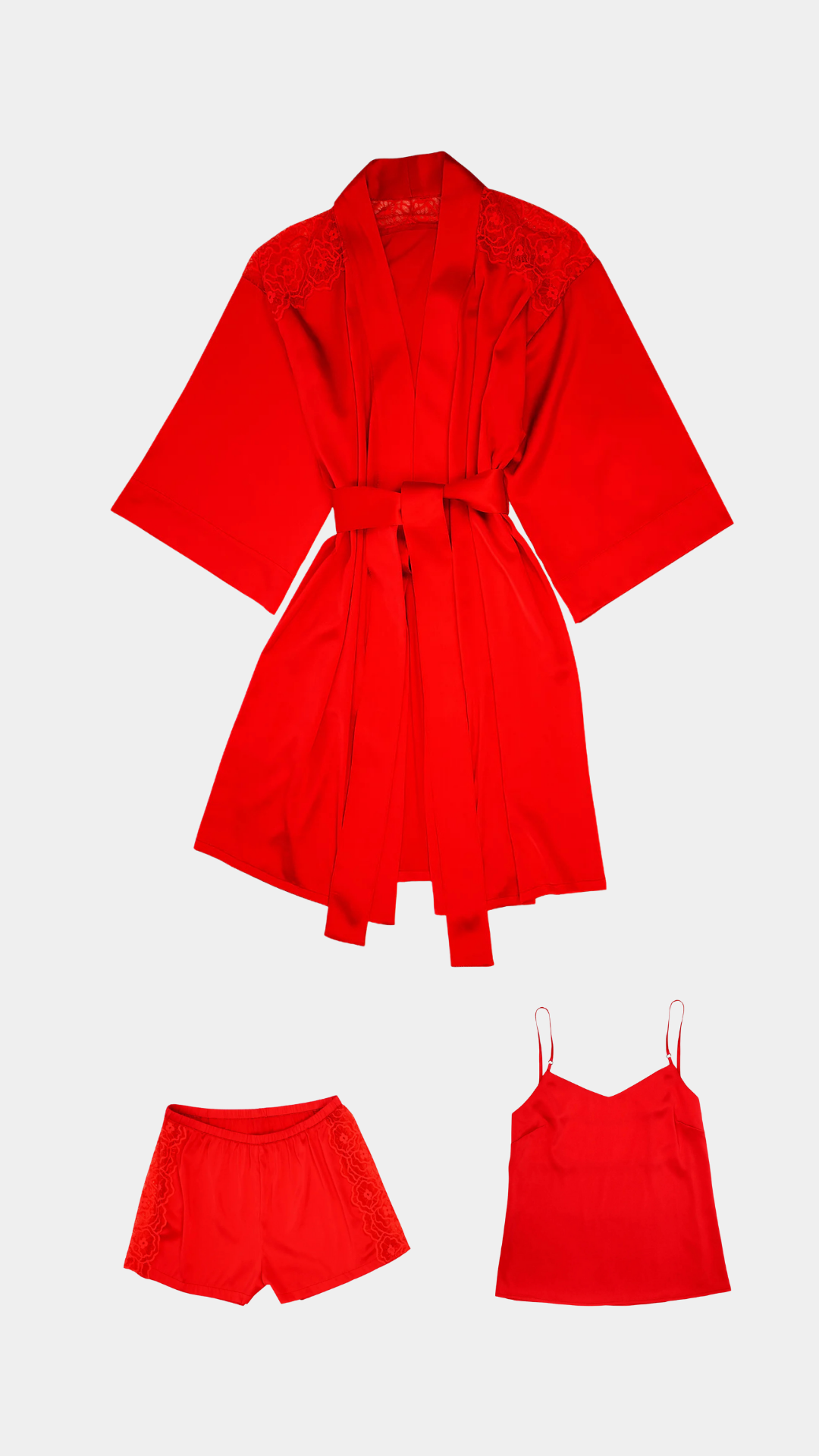 SILK SLEEP RED PASSION BUNDLE