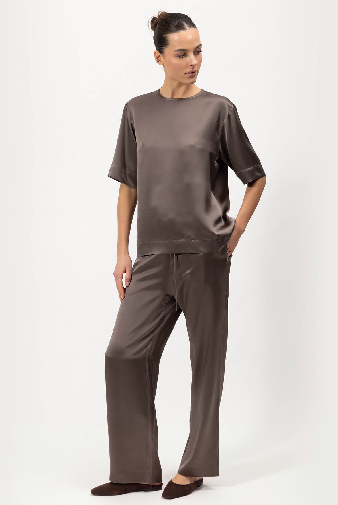 Silk T-Shirt The Lady