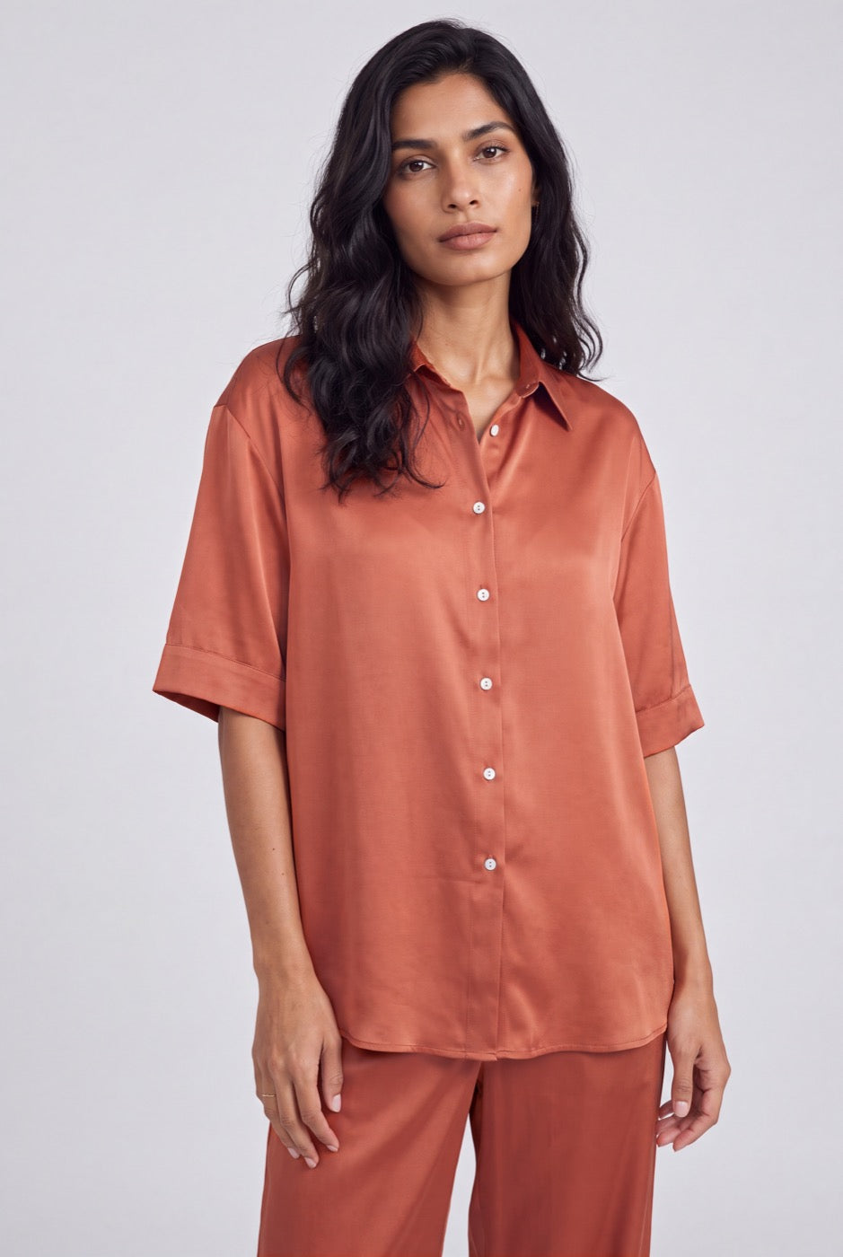 Amber Silk Shirt The Lady