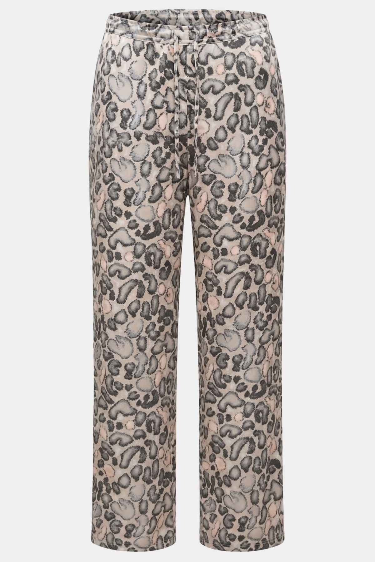 Silk Pants Animal Print