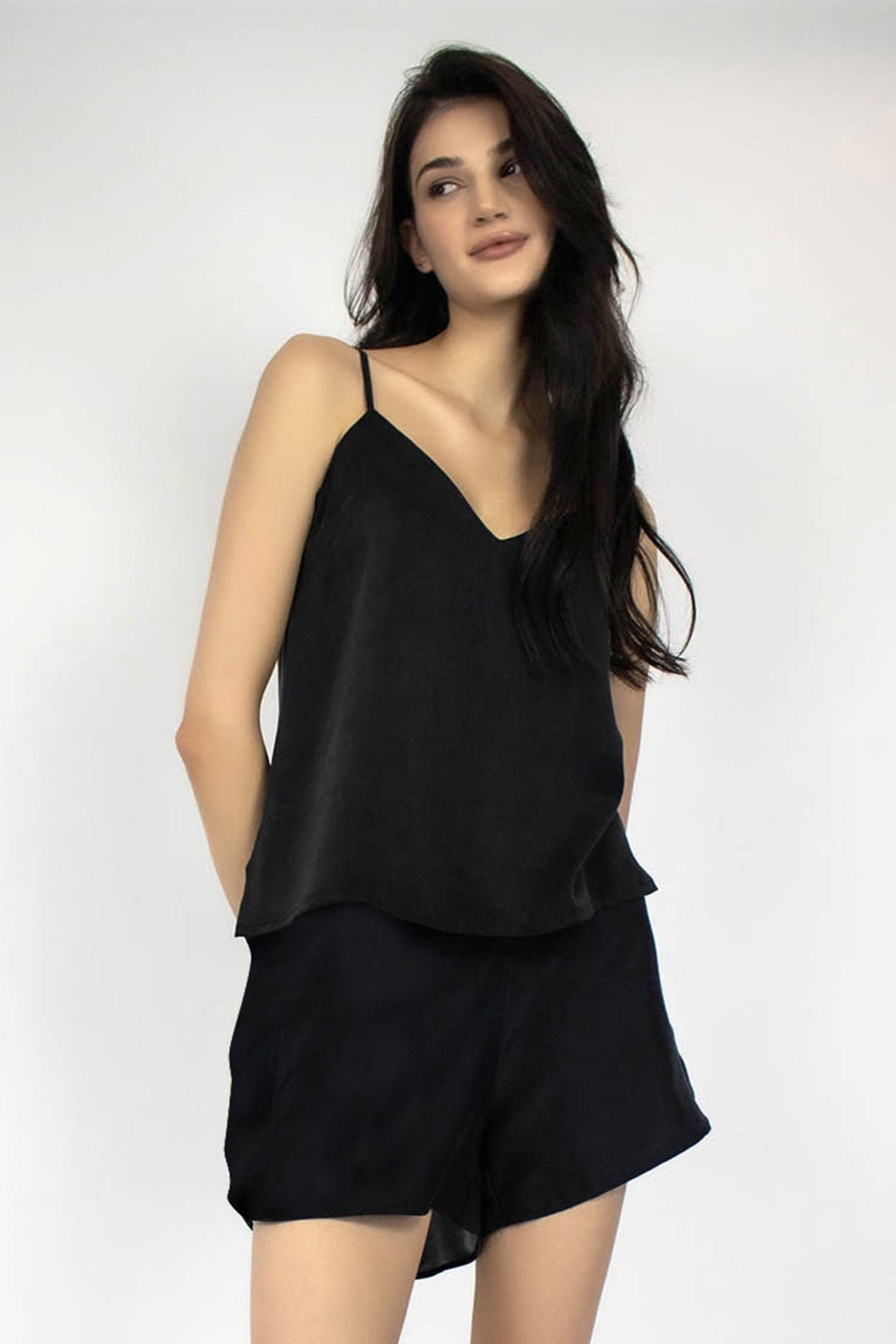 Silk Dreamscape Shorts