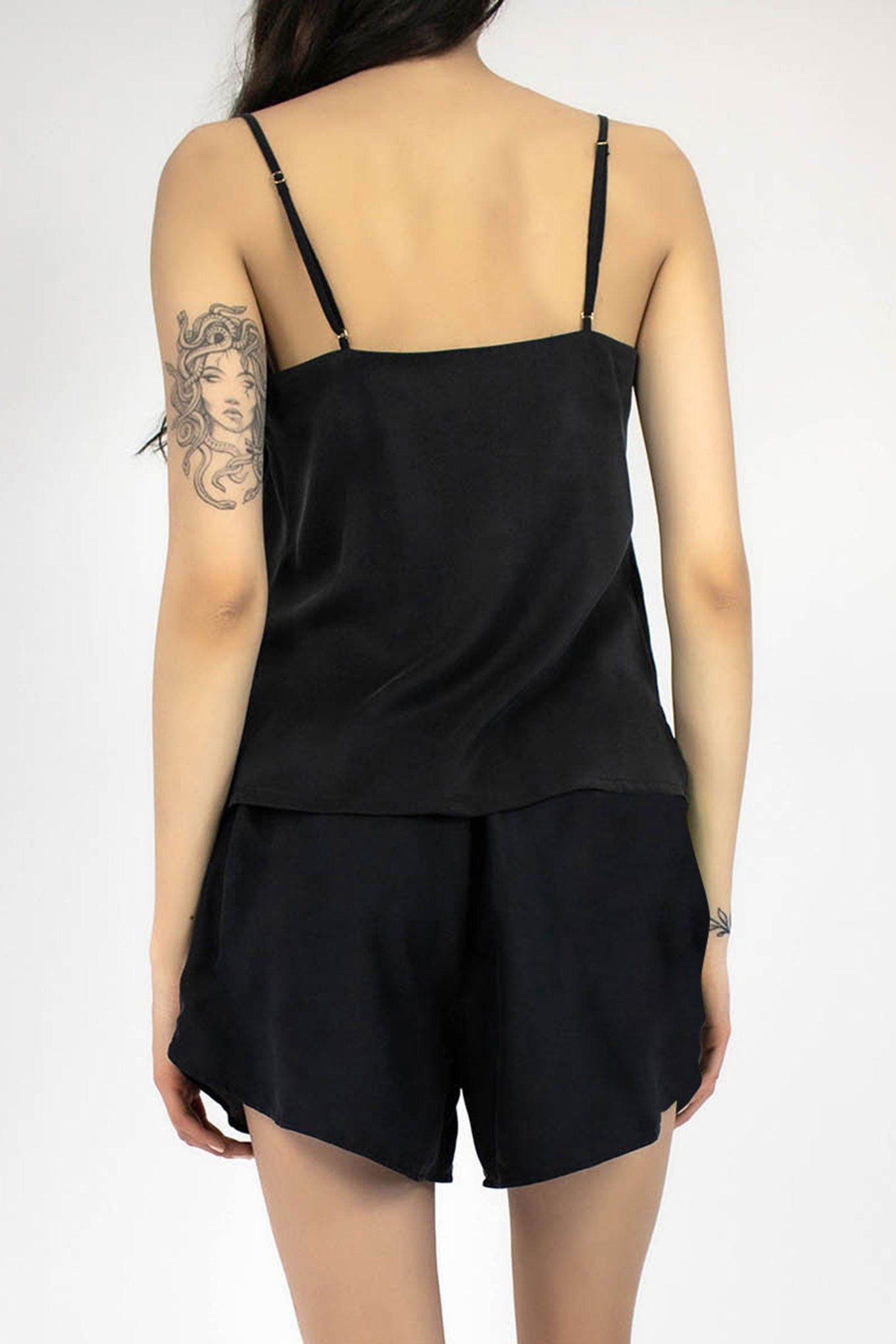 Silk Dreamscape Camisole Black