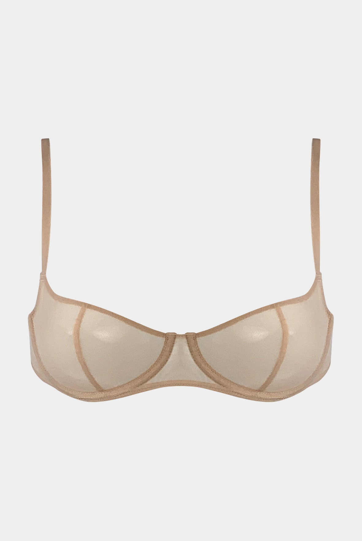 I.D. Line Underwired Fine Mesh Balconette Bra