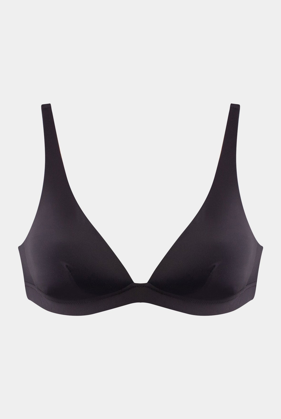 ULTRA Padded Wireless Triangle Bralette Black