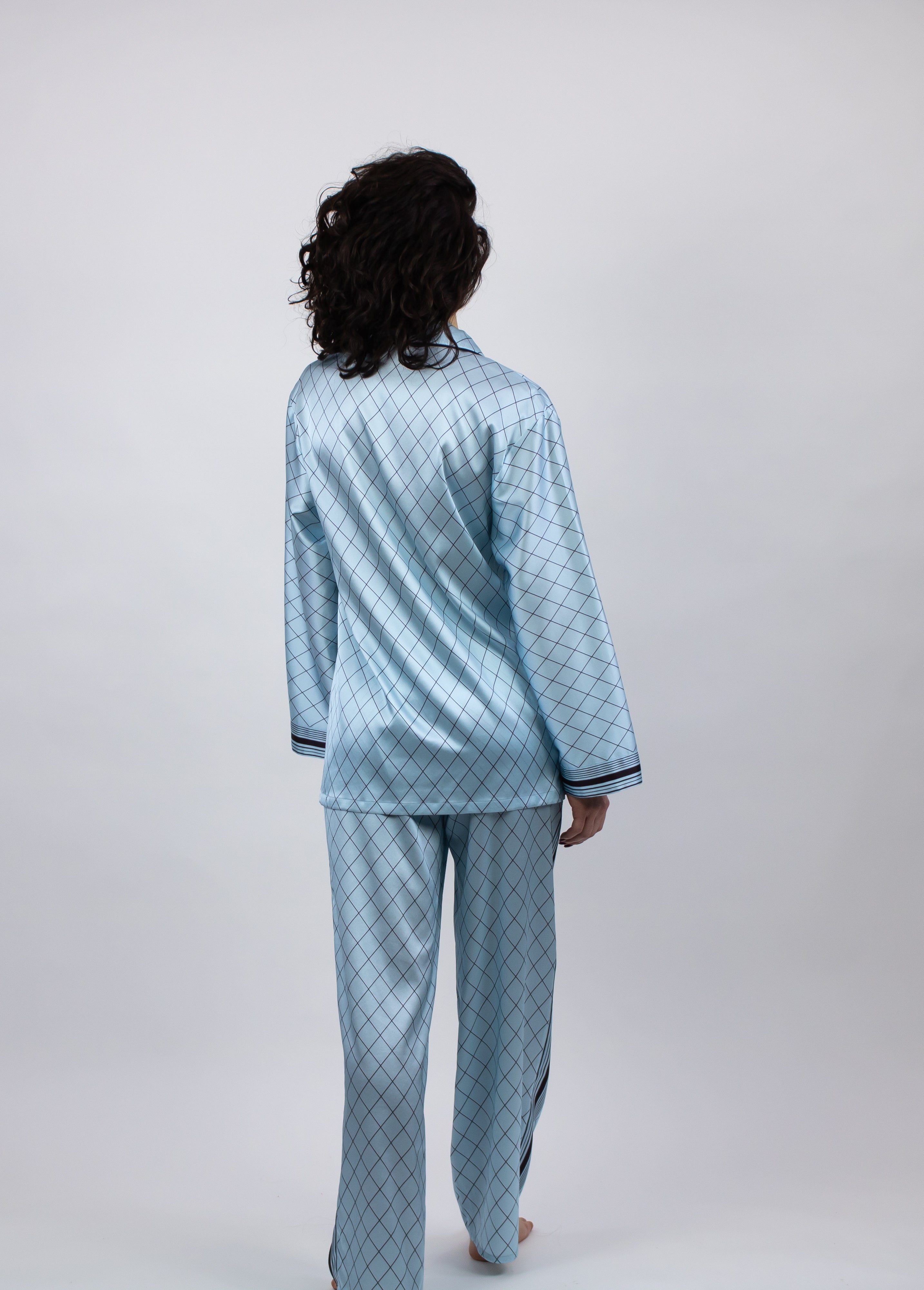 The Lady Silk Pyjama Shirt
