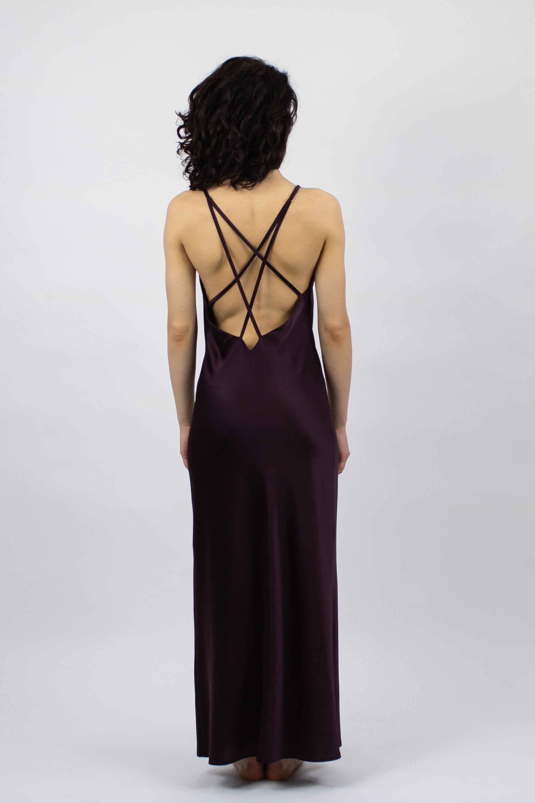The Lady Silk Maxi Dress