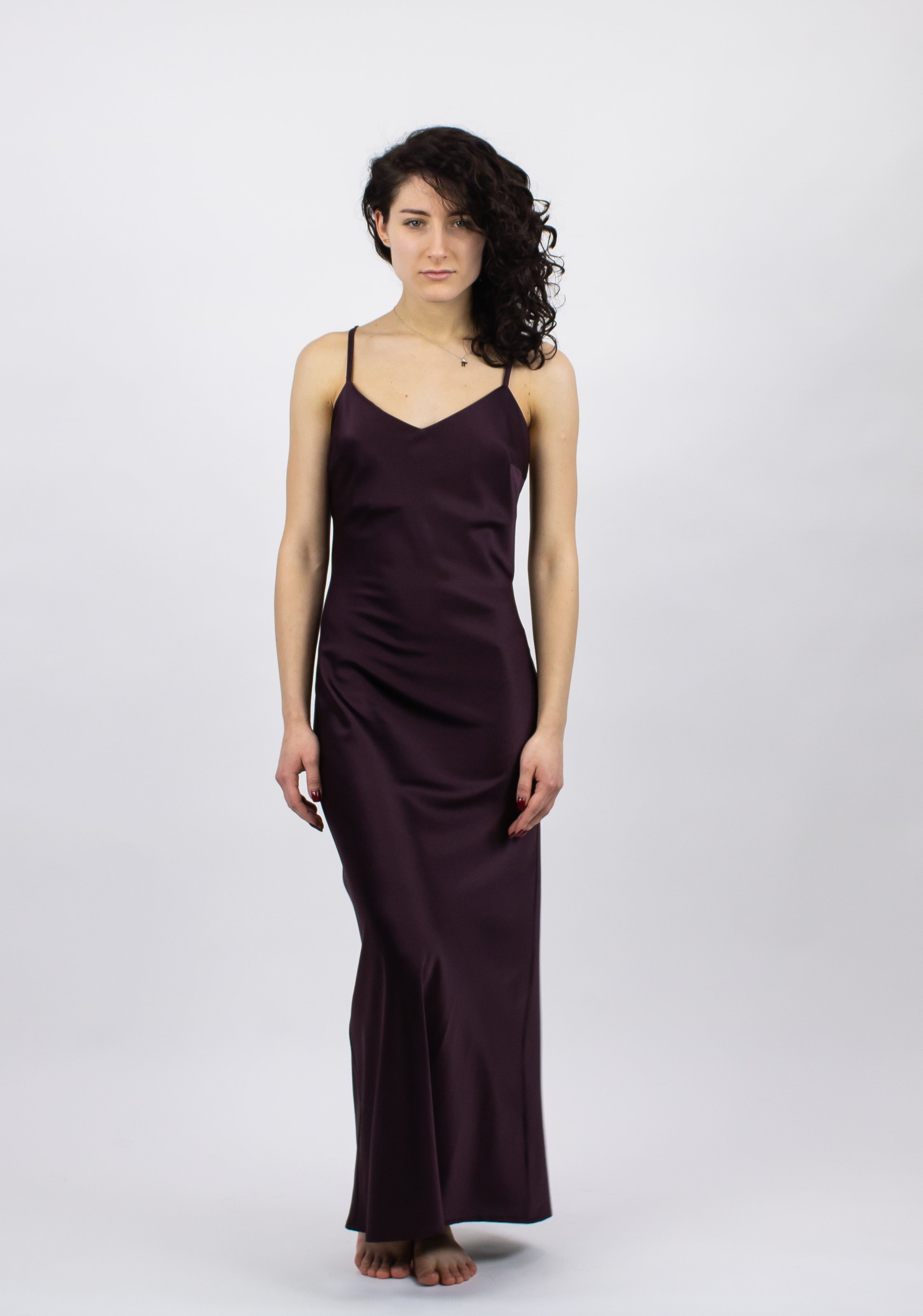 The Lady Silk Maxi Dress