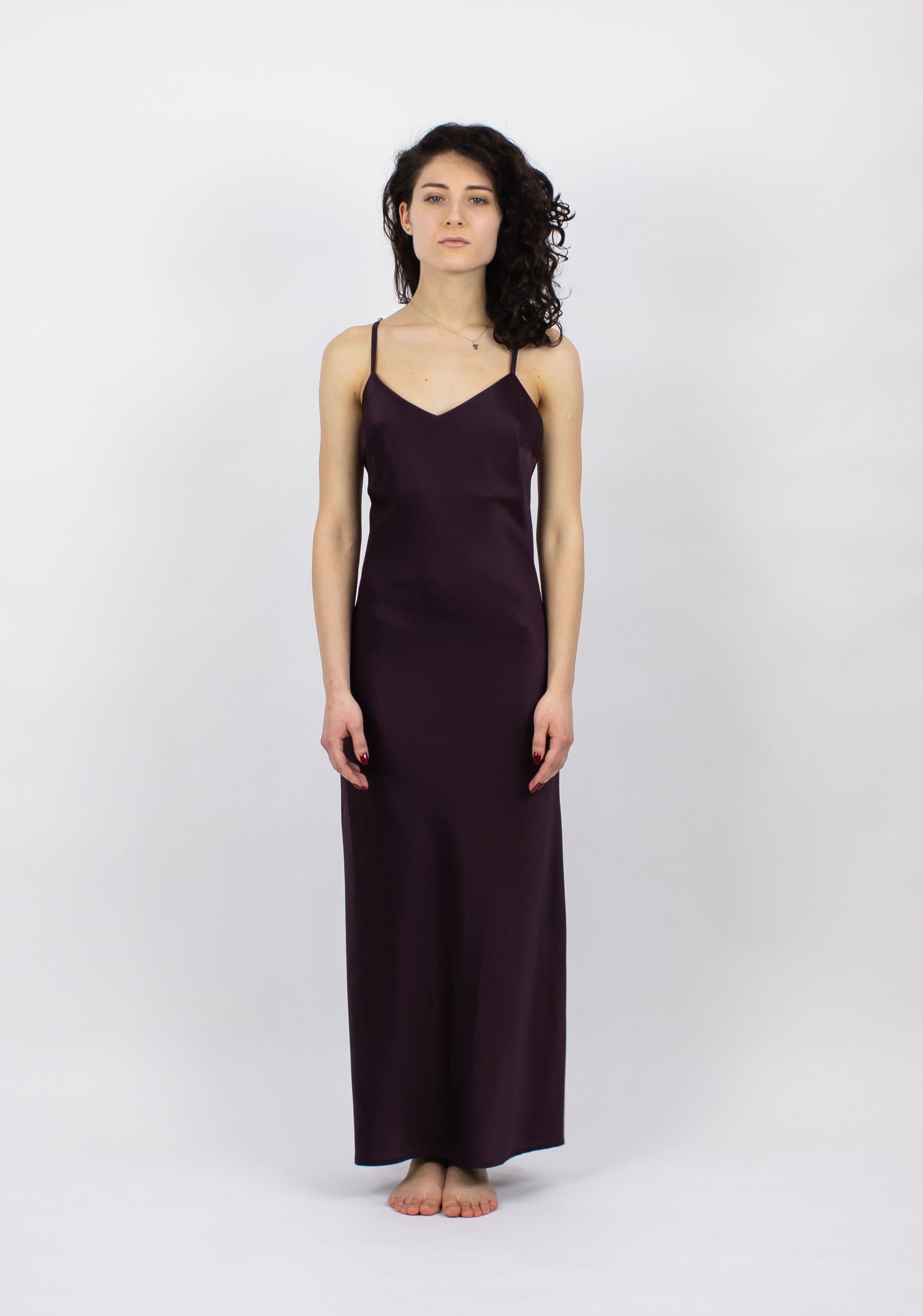 The Lady Silk Maxi Dress