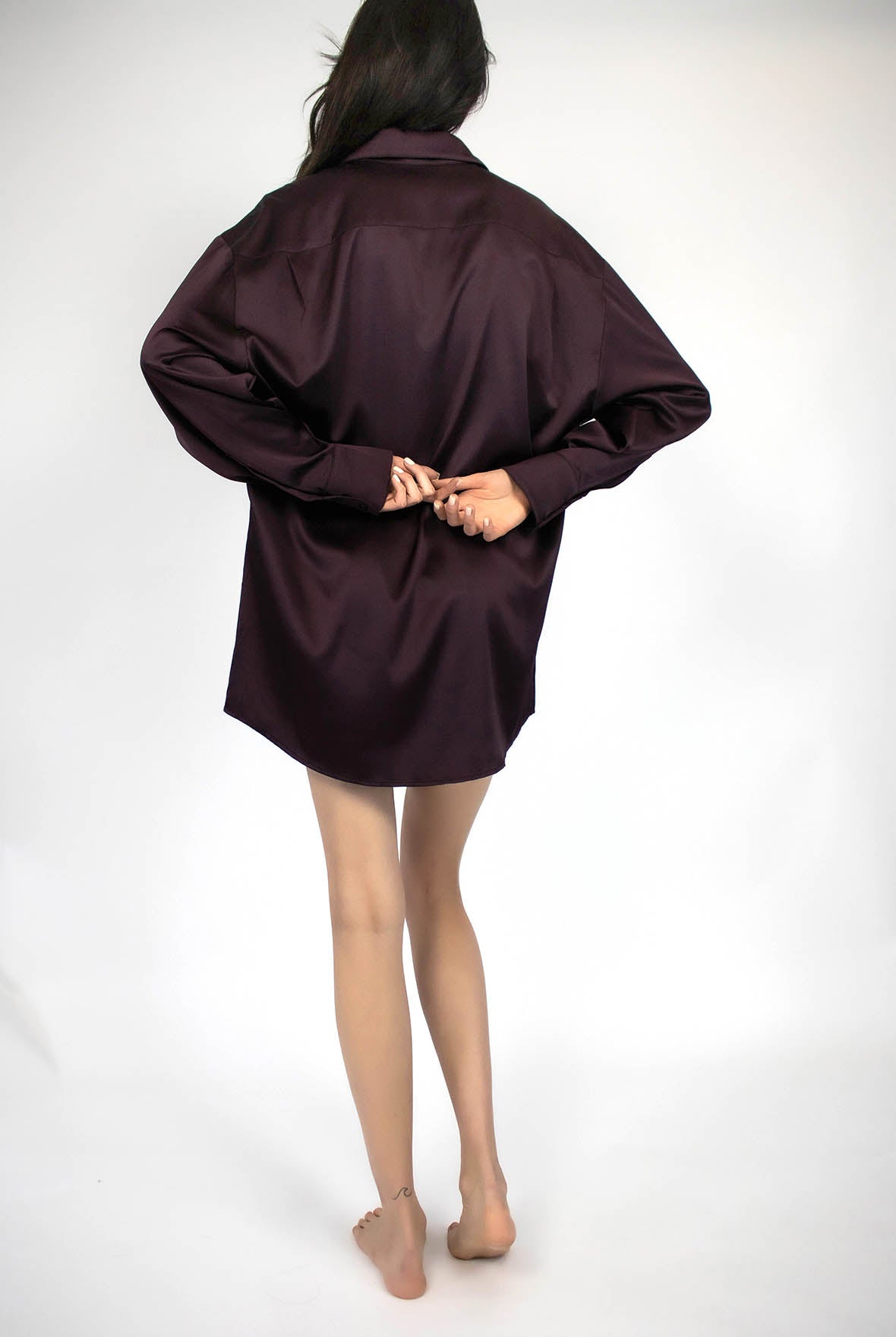 The Lady SILK Shirt Dress