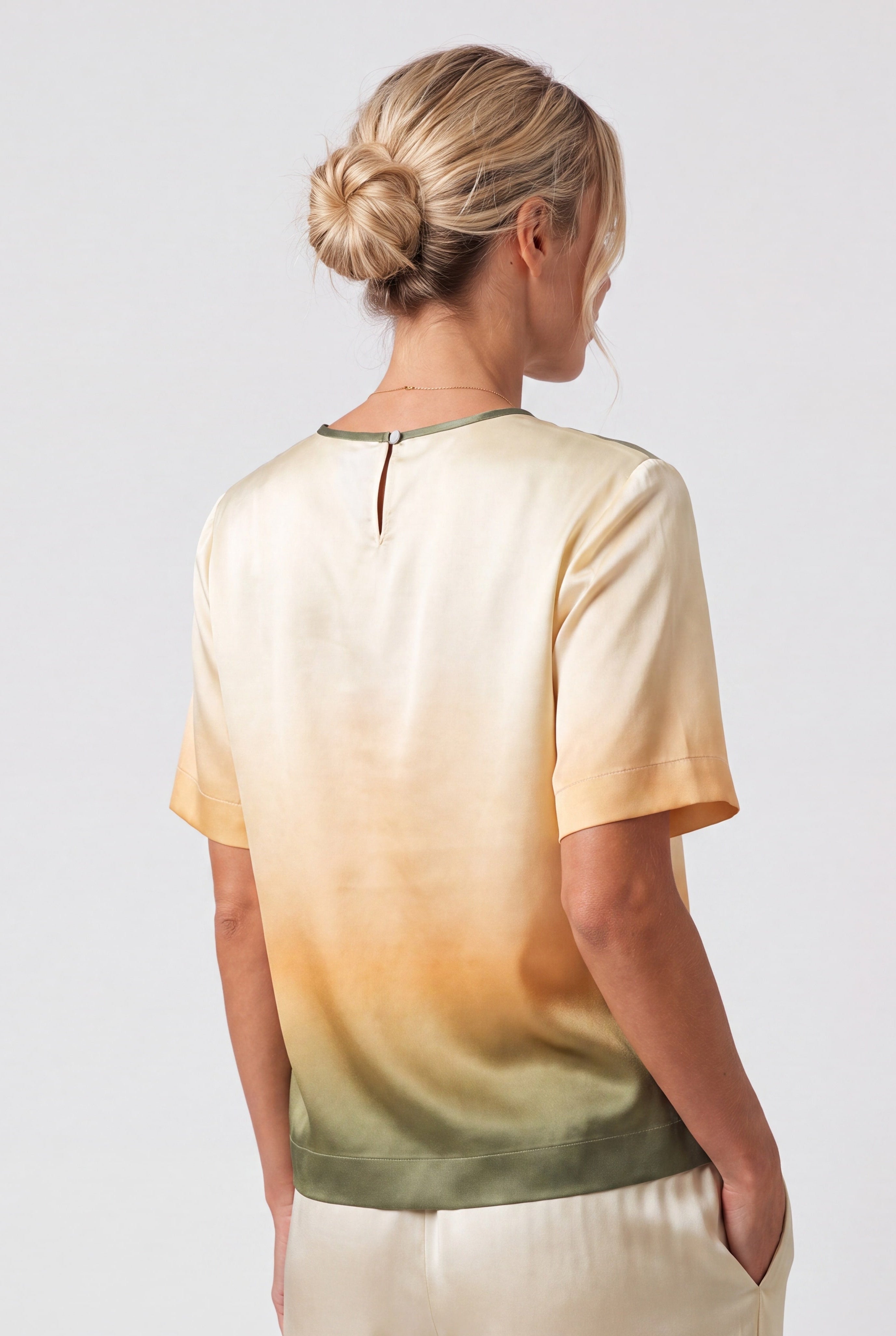 Silk T-Shot, Nokaya. Back view.