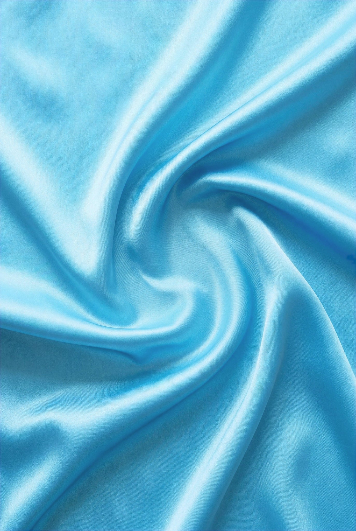 NOKAYA Blue Silk Halter Top The Lady — Blue Gleam silk detail