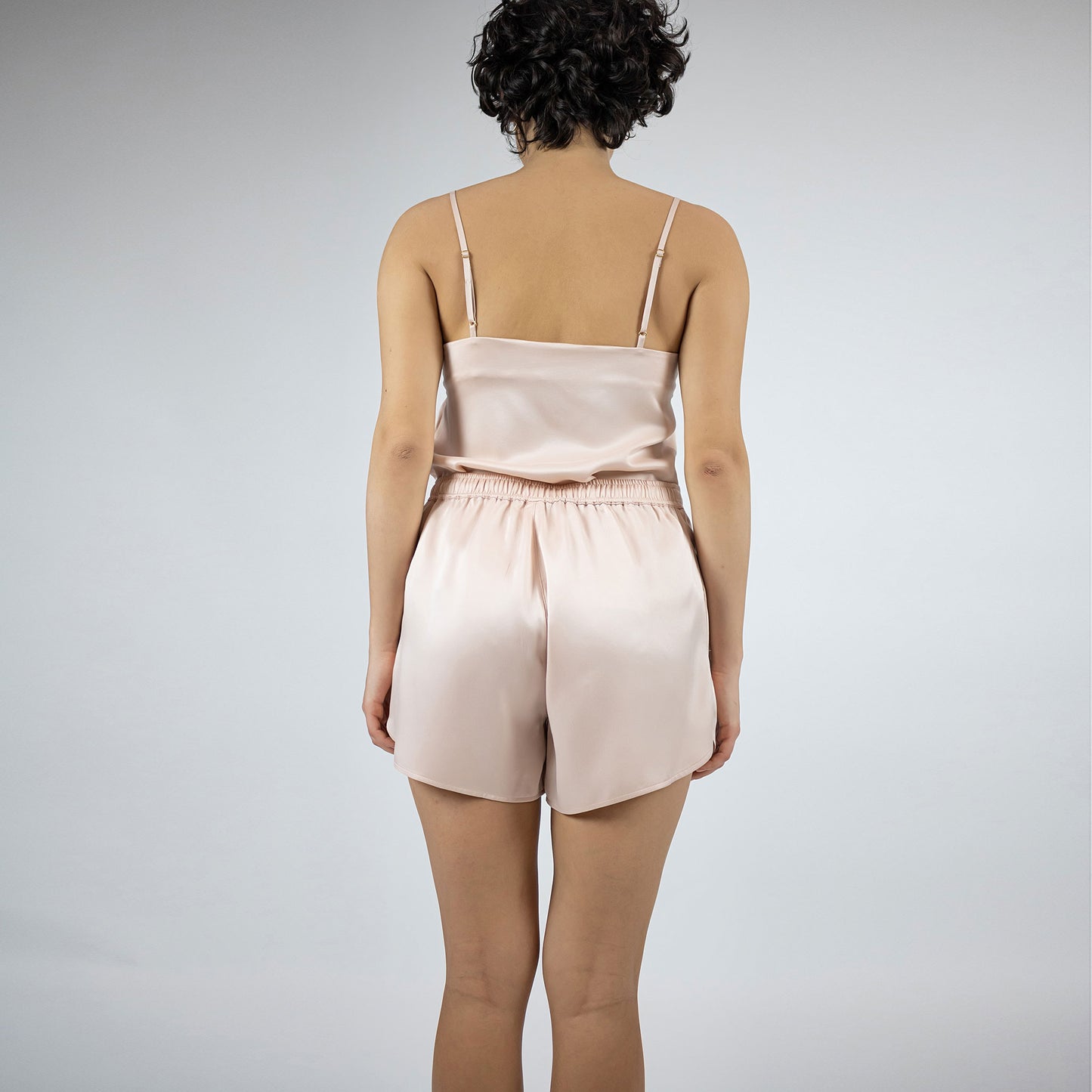 Versatile Silk Dreamscape Transcendent Pink Shorts