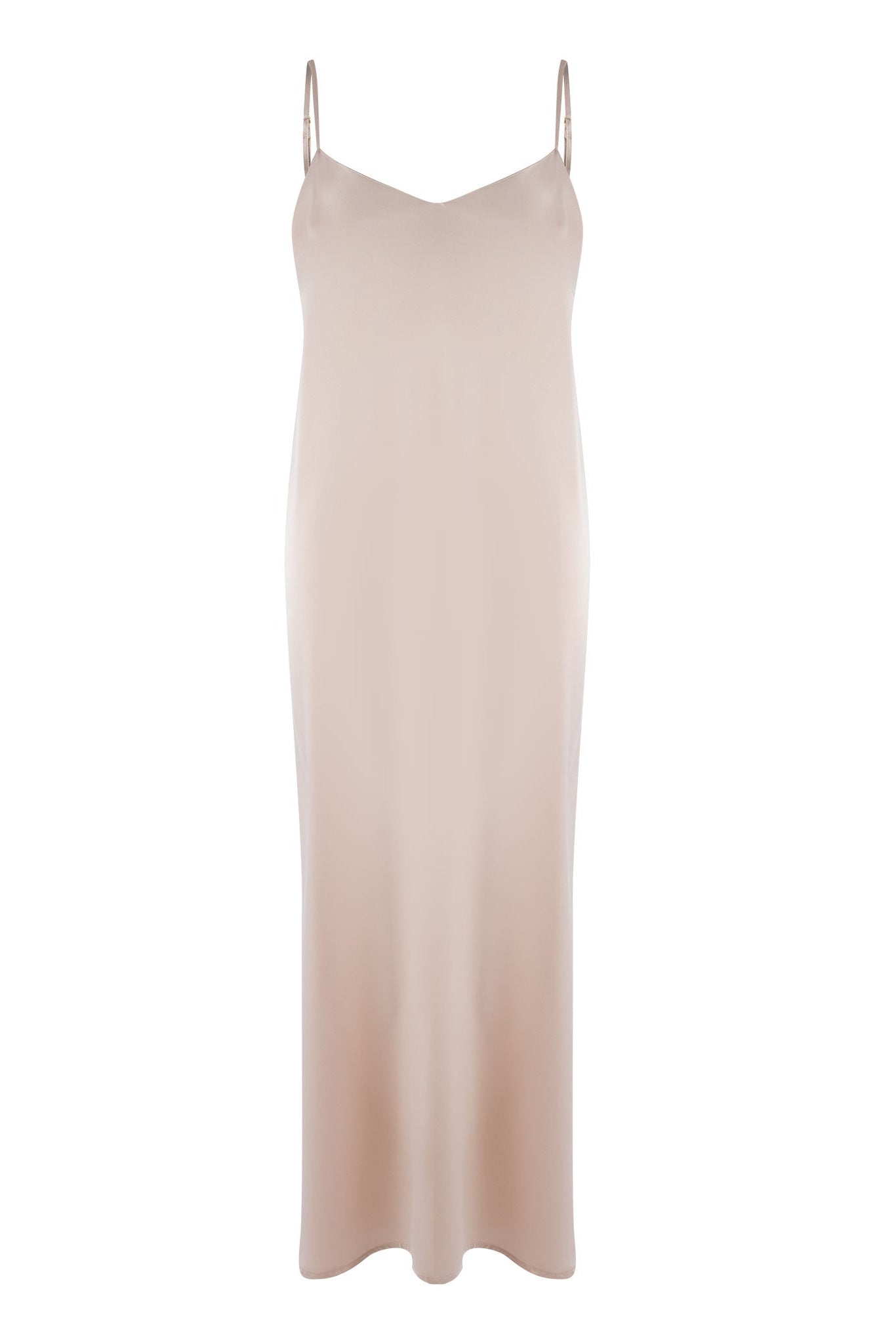 Enchanting Silk Slip Dress in Transcendent Pink. All garments are cold-washed. Machine-washing friendly.