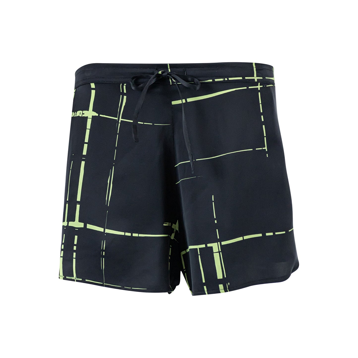 Silk Dreamscape Shorts. All garments are cold-washed. Machine-washing friendly.