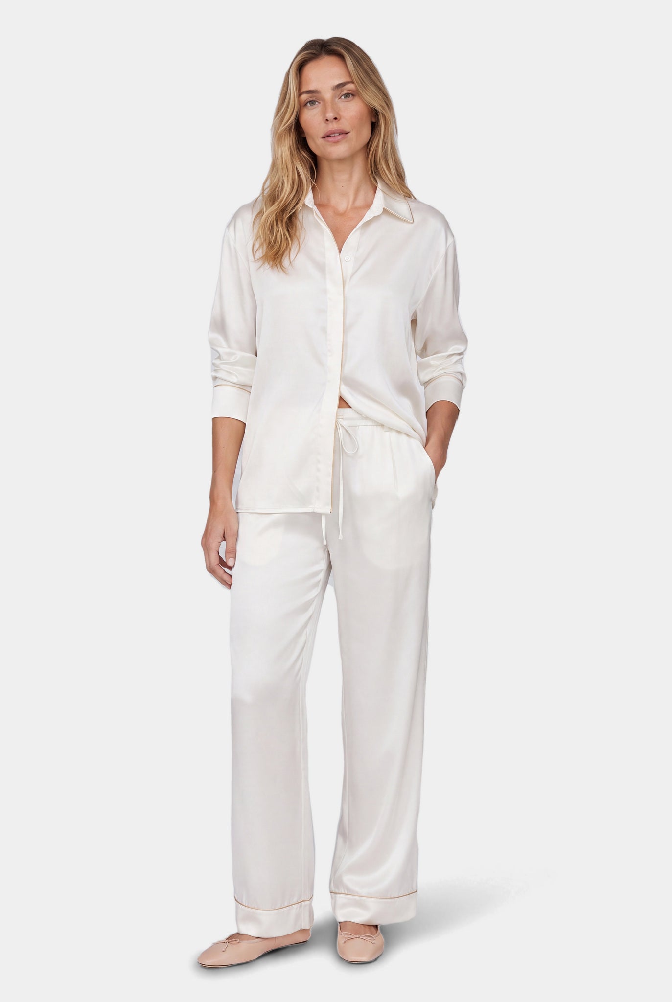 The Lady Silk Set Ivory