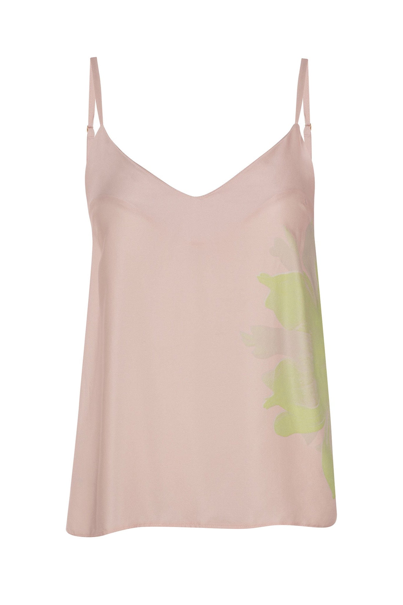 Silk Dreamscape Camisole Pink Flower