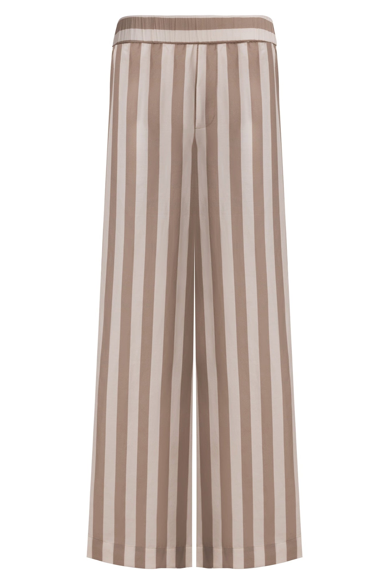 Silk Cotton Pants Oat Milk