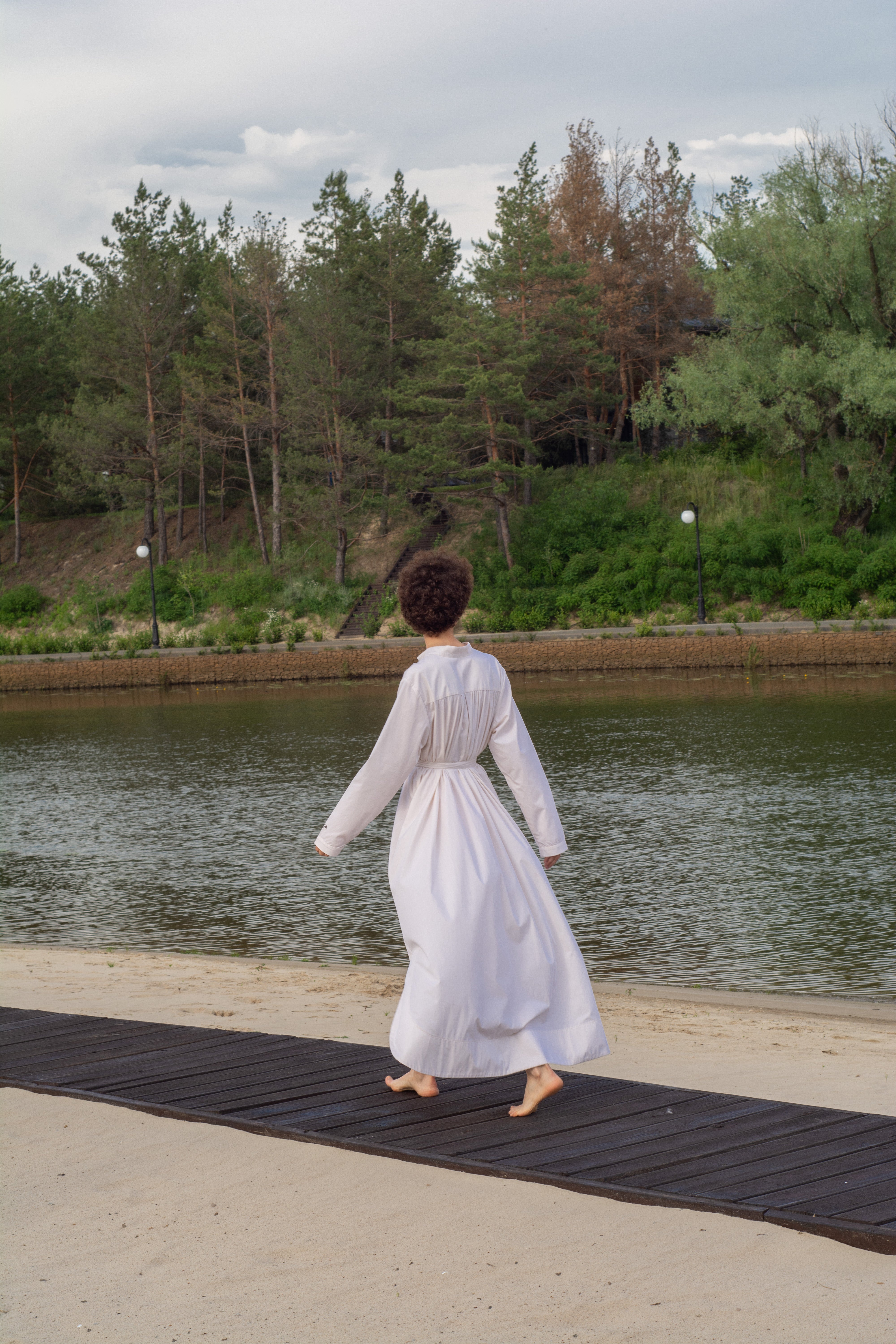 Inner Matters organic cotton Dress White