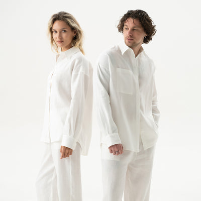 Linen Spirit Shirt White
