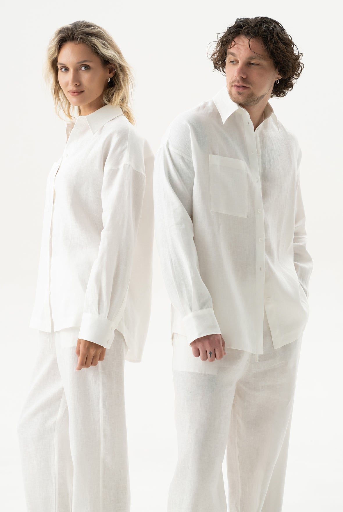 Linen Spirit Shirt White