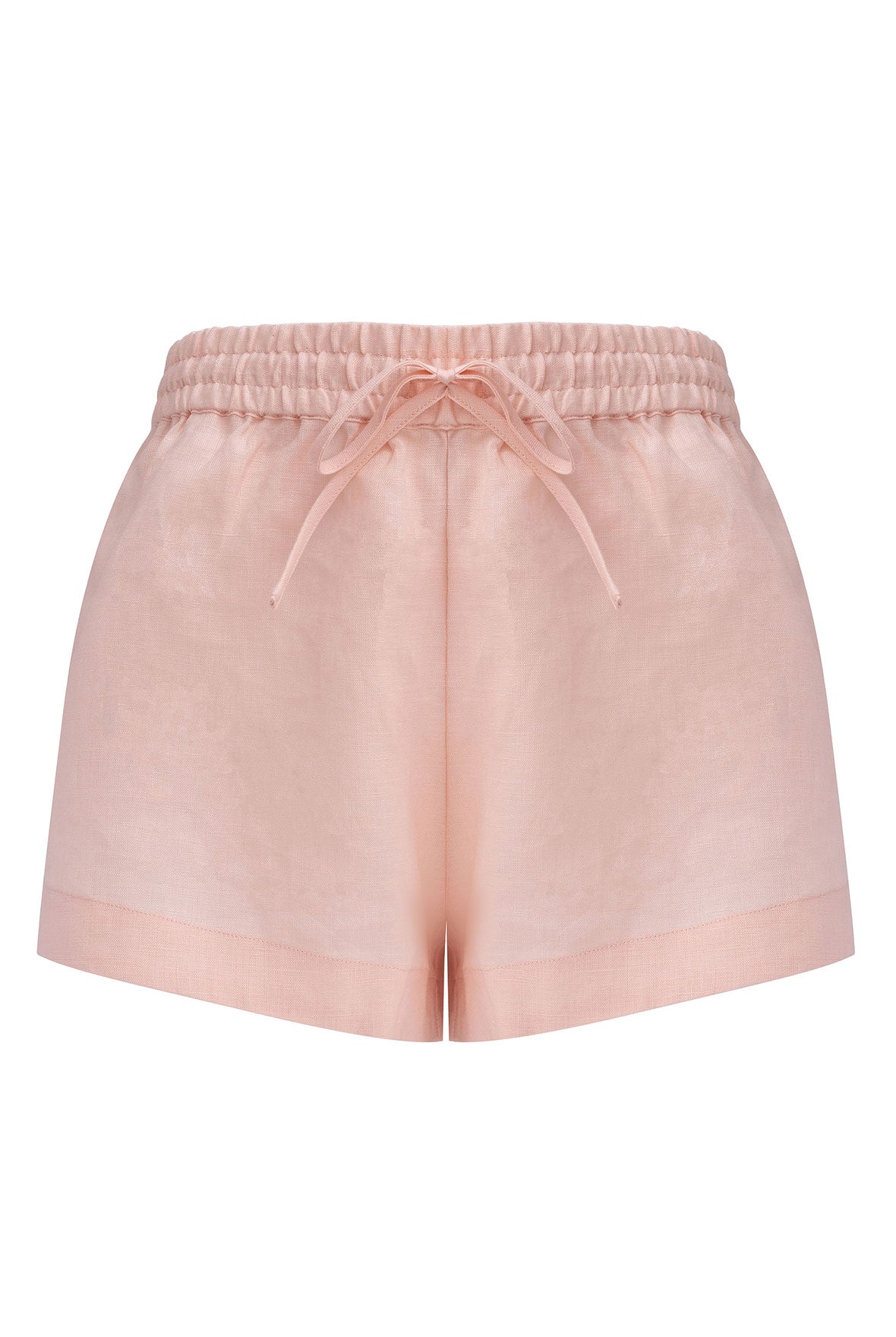 Linen Spirit Shorts Peach Powder