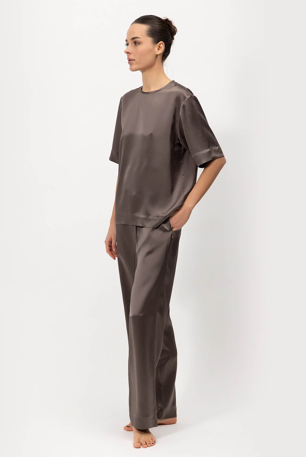 Silk T-Shirt The Lady