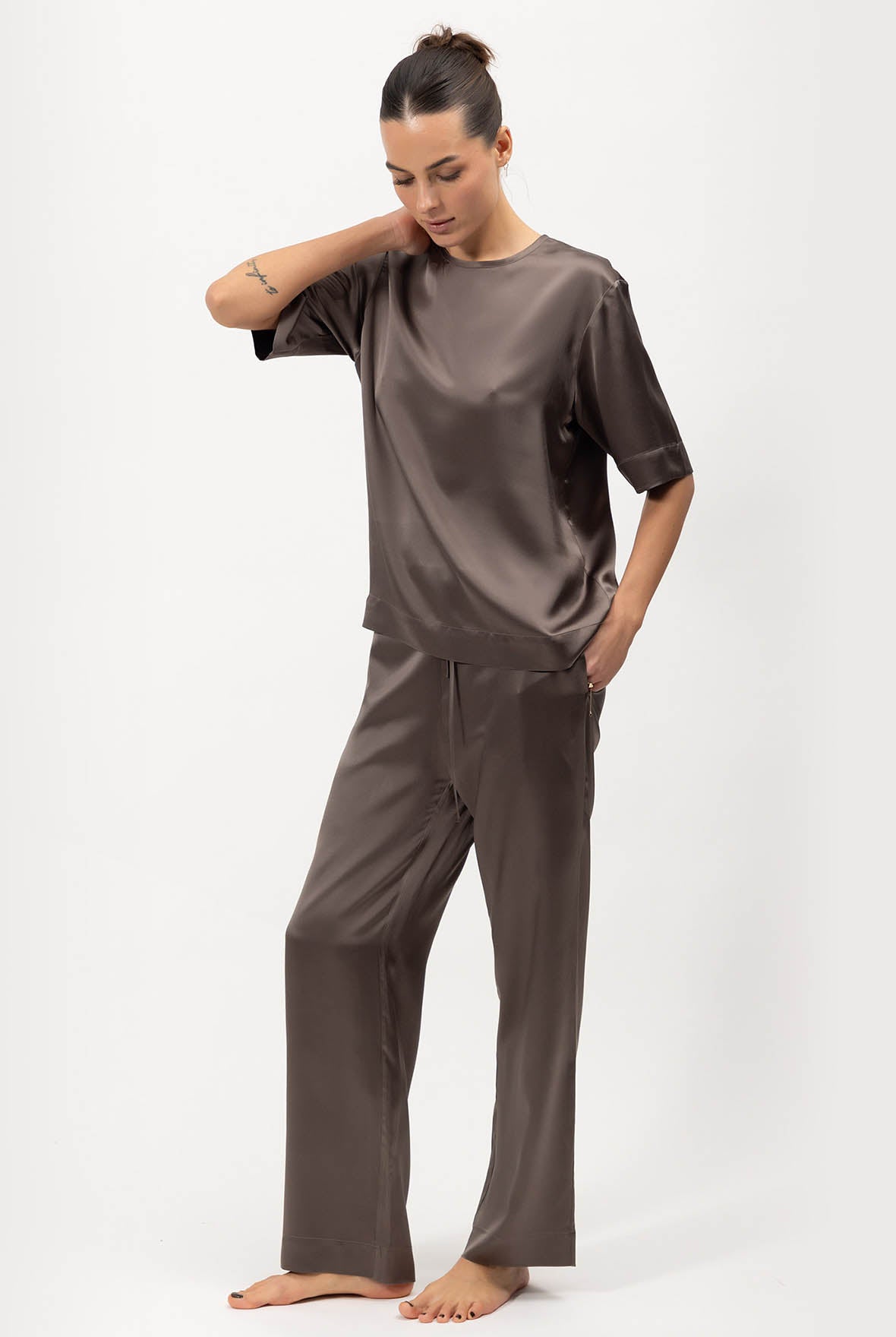 Silk T-Shirt The Lady
