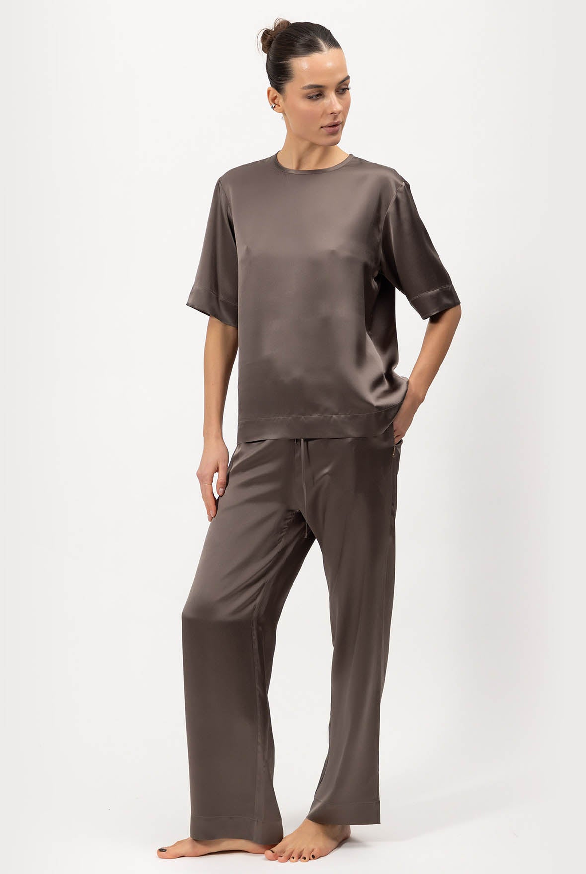 Silk T-Shirt The Lady