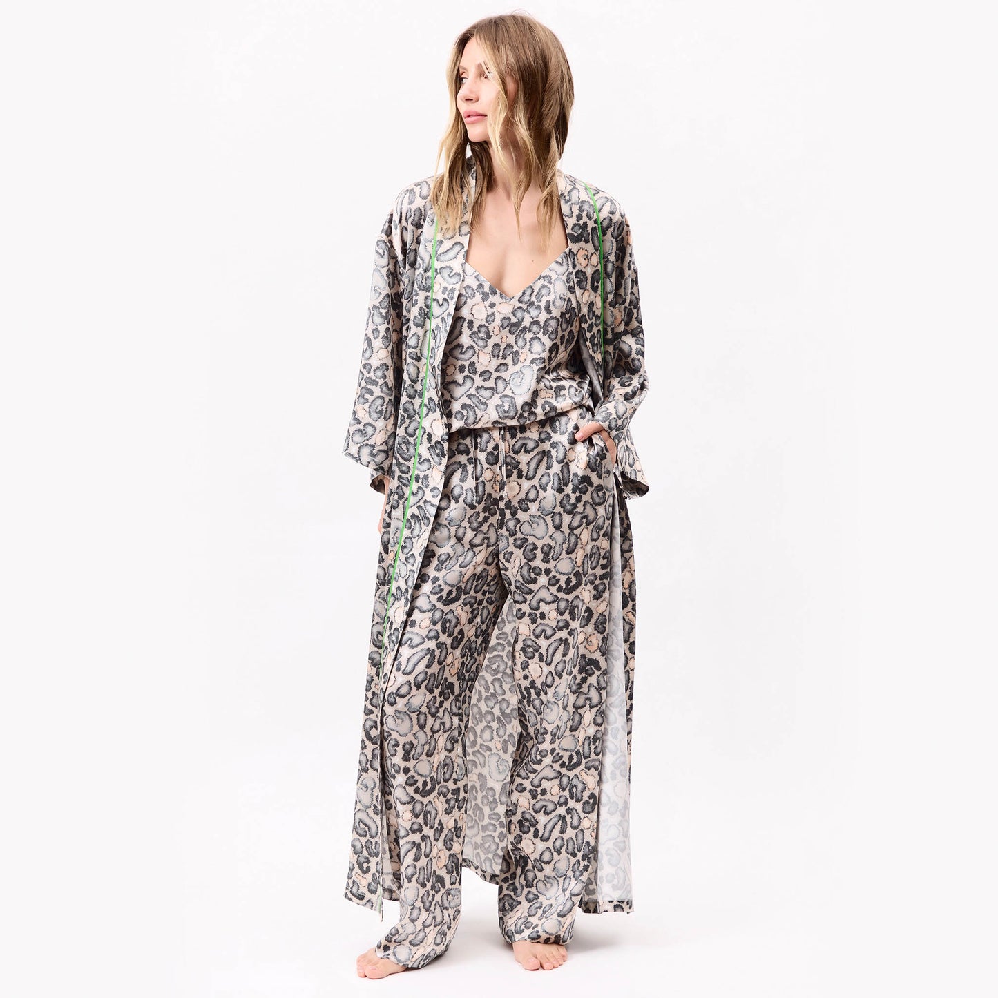 Silk Camisole Animal Print