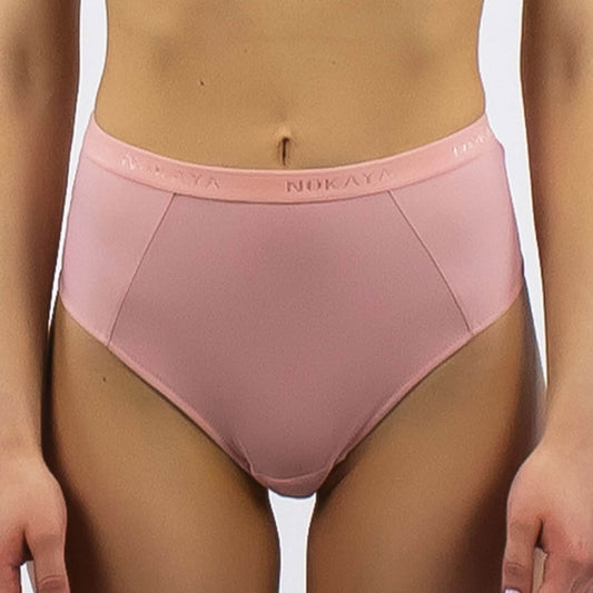 Nokaya ULTRA - minimalist next-generation everyday basics lingerie line. Front close look.