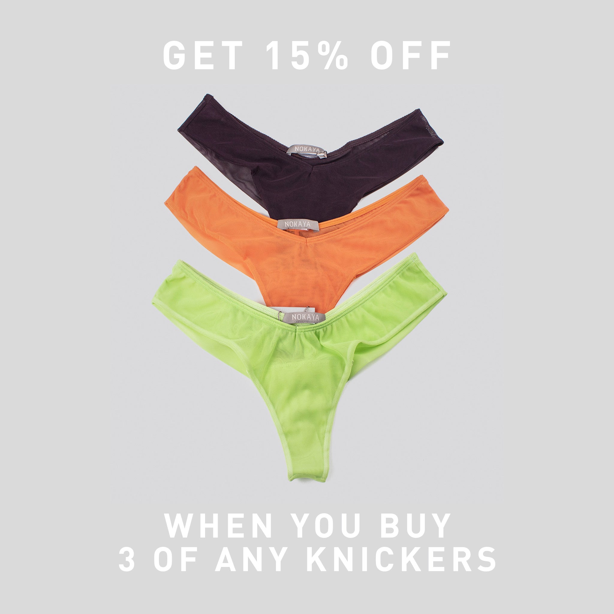 Get 15% off when you buy  of any availible Nokayat V-hong
