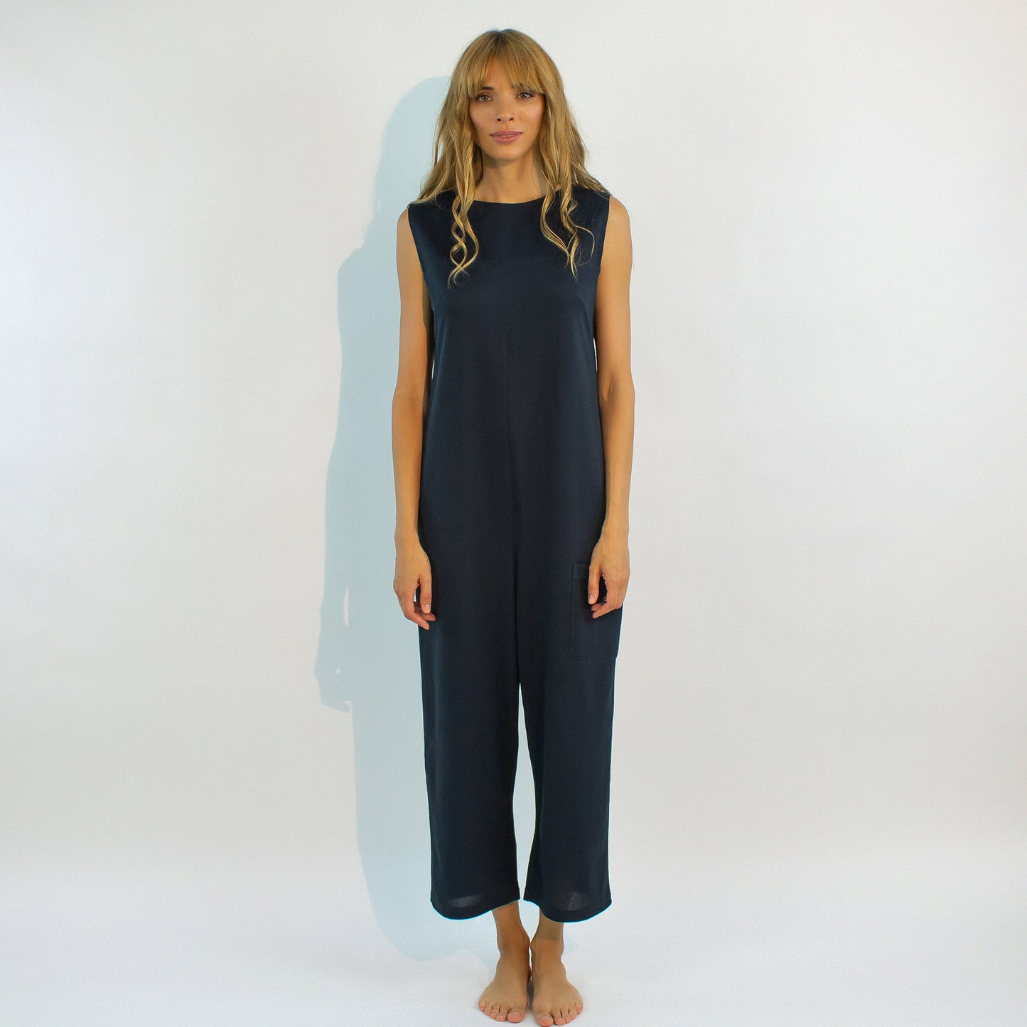 The playfully loose High Vibe jumpsuit from Nokaya flatters any figure.