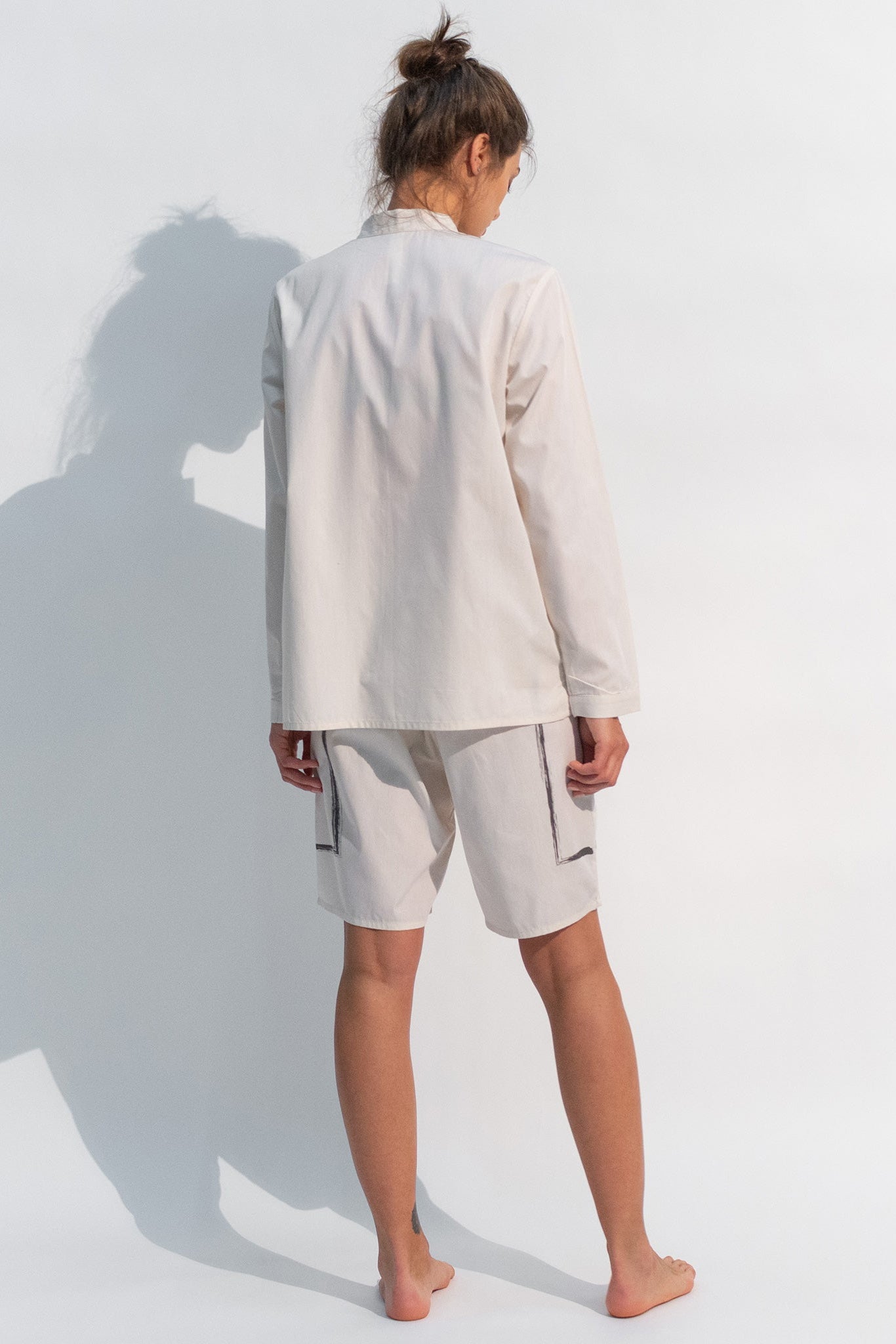 Nokaya cotton shorts.