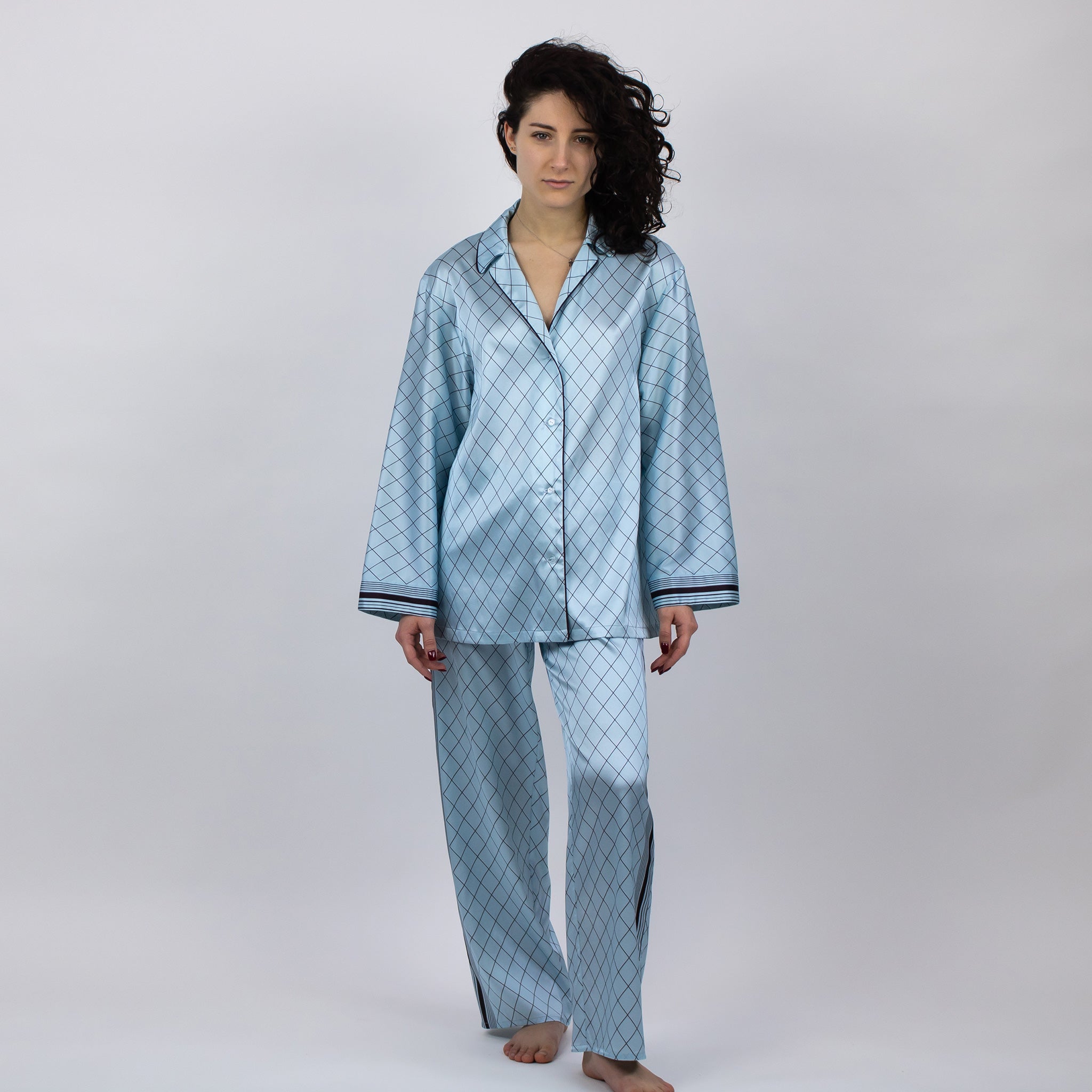 Silk discount jersey pyjamas