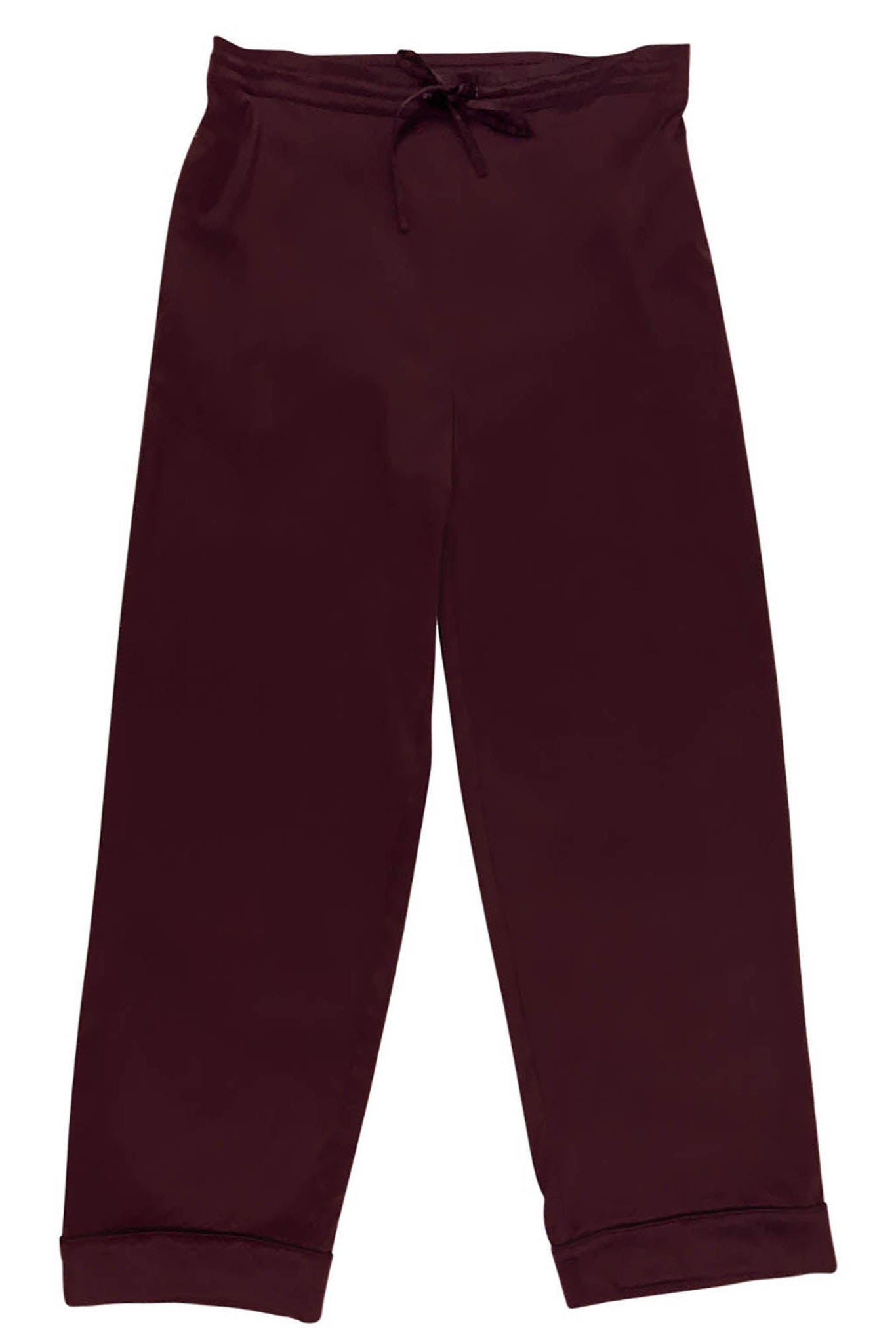 Nokaya The Lady silky pants from NOKAYA. Features a relaxed straight cut for night-long comfort.