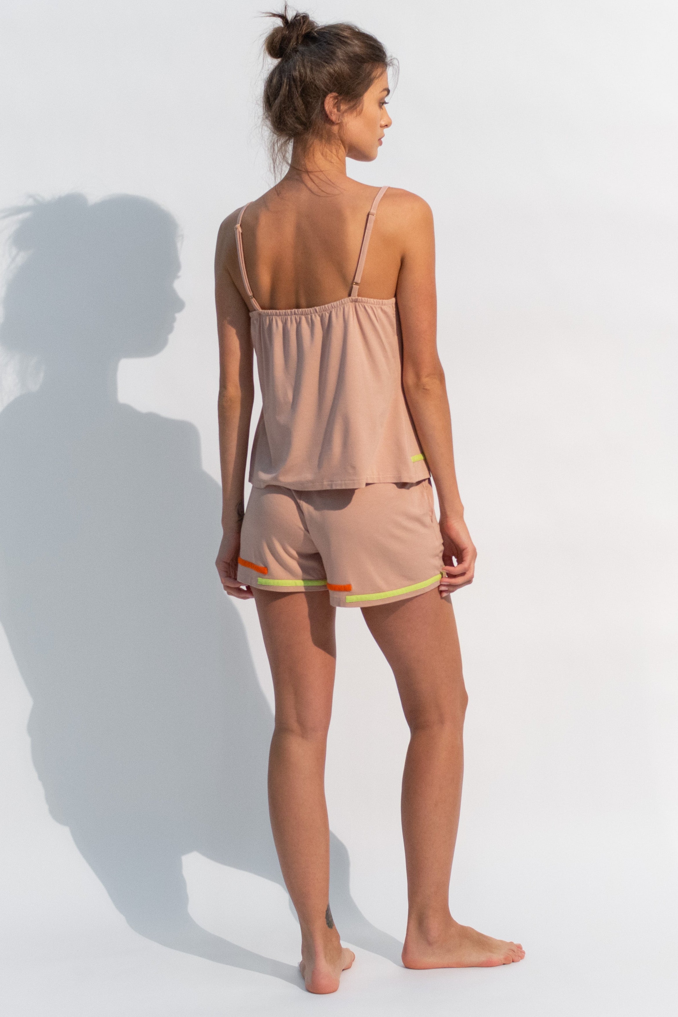 The Lovely Break modal lounging set from Nokaya. Backside.
