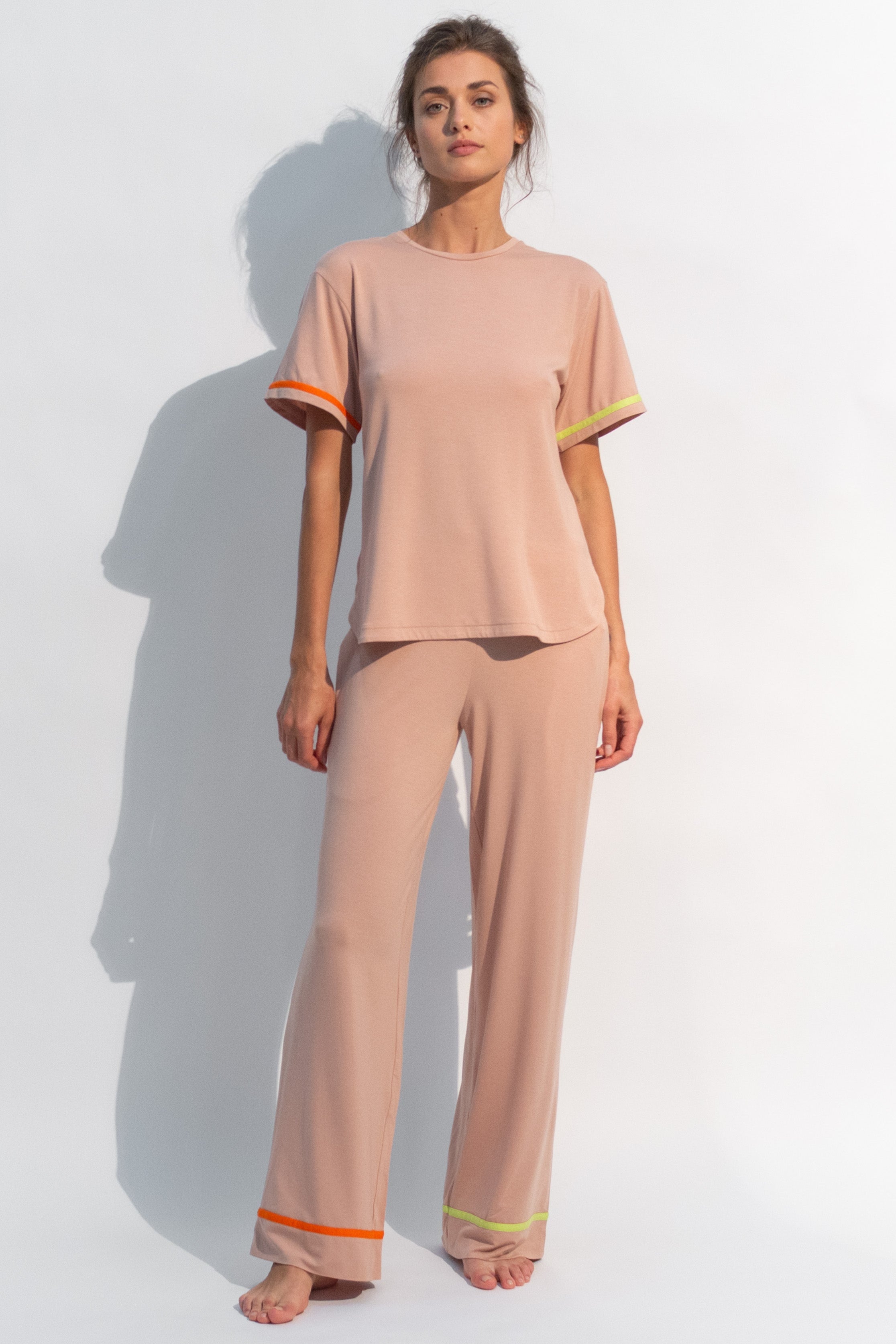 Wear to lounging with the matching Camisole and lounge T-shirt.