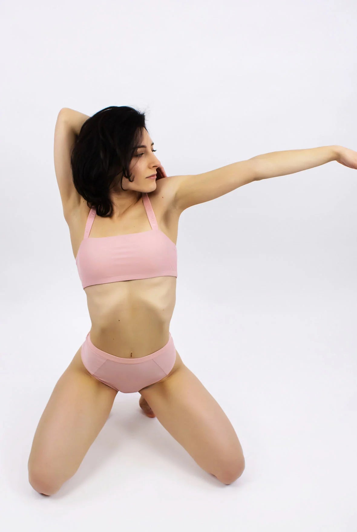 Nokaya ULTRA - minimalist next-generation everyday basics lingerie line. Front look.